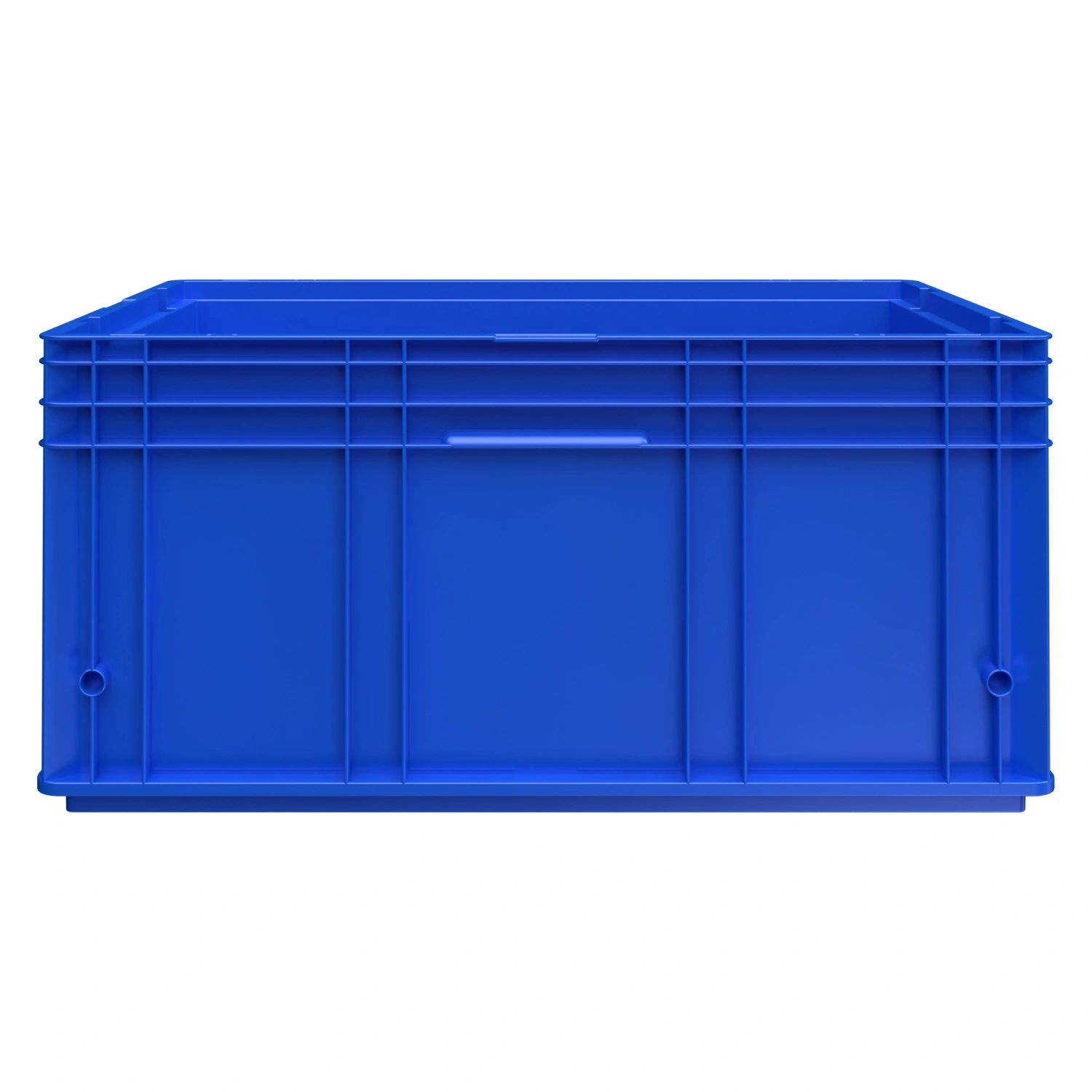 Ящик RL-KLT 6280 594х396х280 мм iPlast голубой с дренажными отверстиями в дне Ящик RL-KLT 6280 594х396х280 мм iPlast голубой с дренажными отверстиями в дне