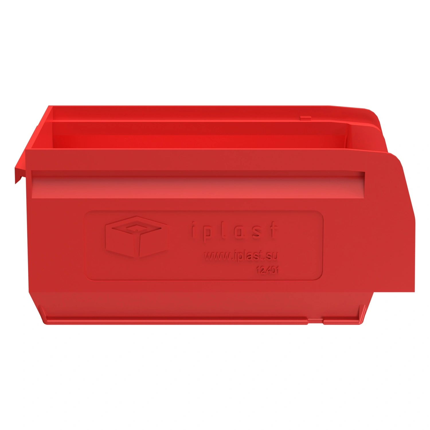 Складской лоток Logic Store 165x100x75 мм iPlast красный