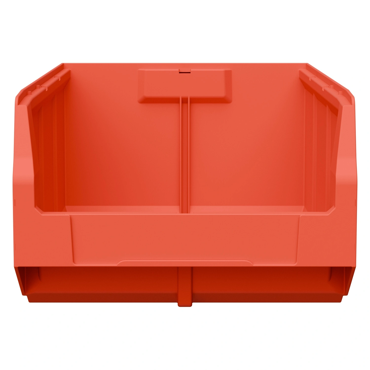 Складской лоток Logic Store 500х300х200 мм iPlast красный с отверстиями для перегородок N1 (12.406.1)