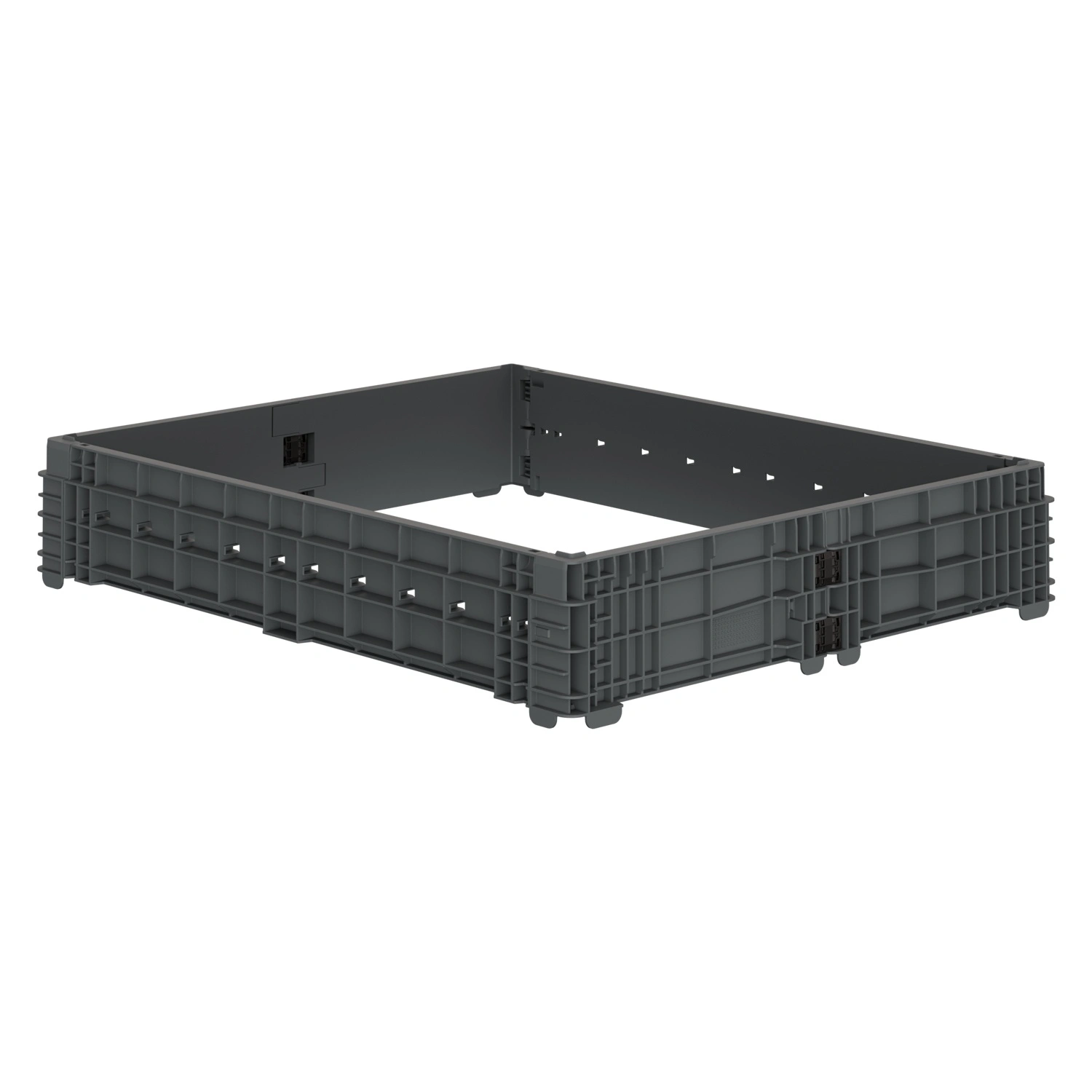 Паллетный борт 1200х1000х200 мм iPlast серый