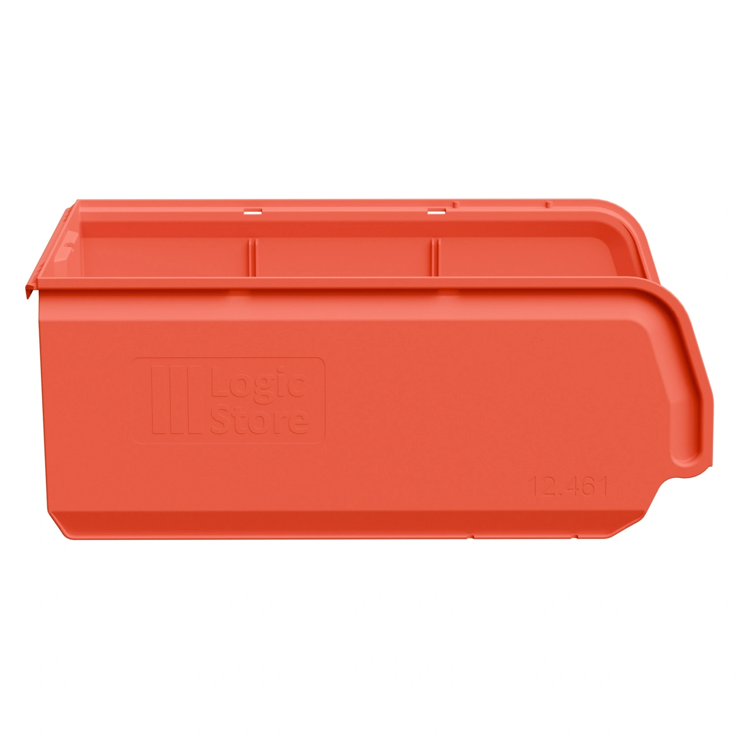 Складской лоток Logic Store 500х300х200 мм iPlast красный NEW (12.461)