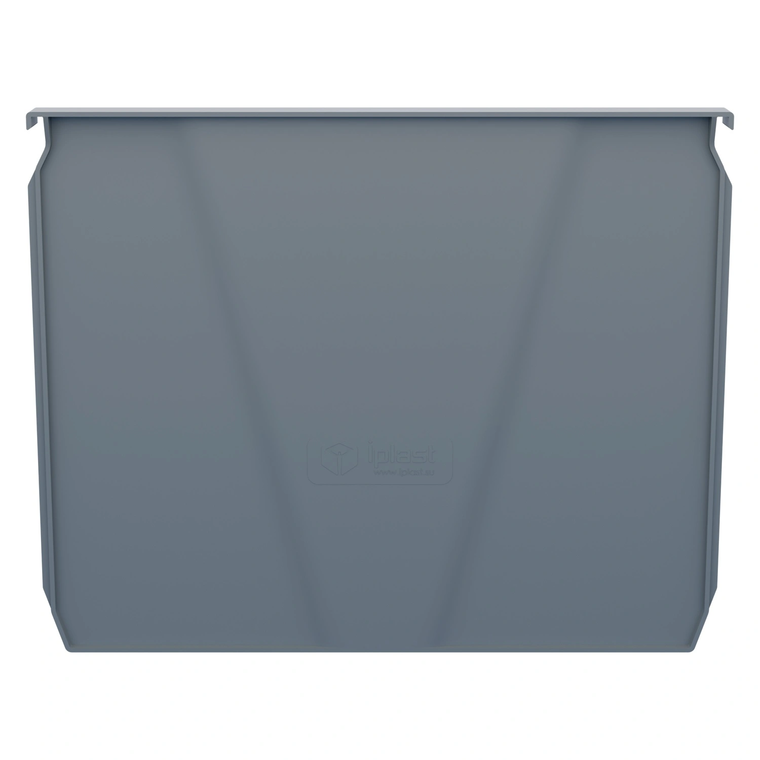 Разделительная перегородка поперечная 293х240 мм iPlast светло-серая для складского лотка Logic Store LS 12.407