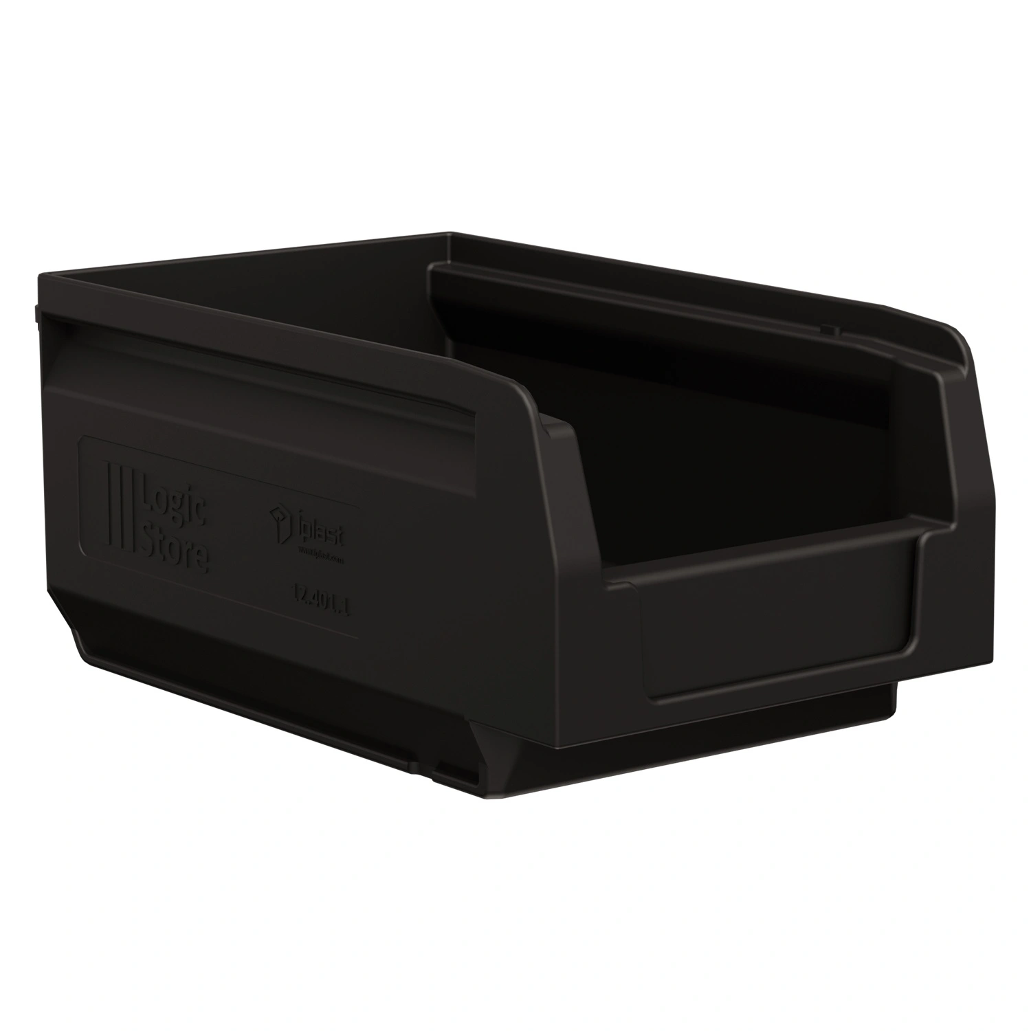 Складской лоток Logic Store 165х100х75 мм iPlast чёрный ЭКО N1 (12.401.1)