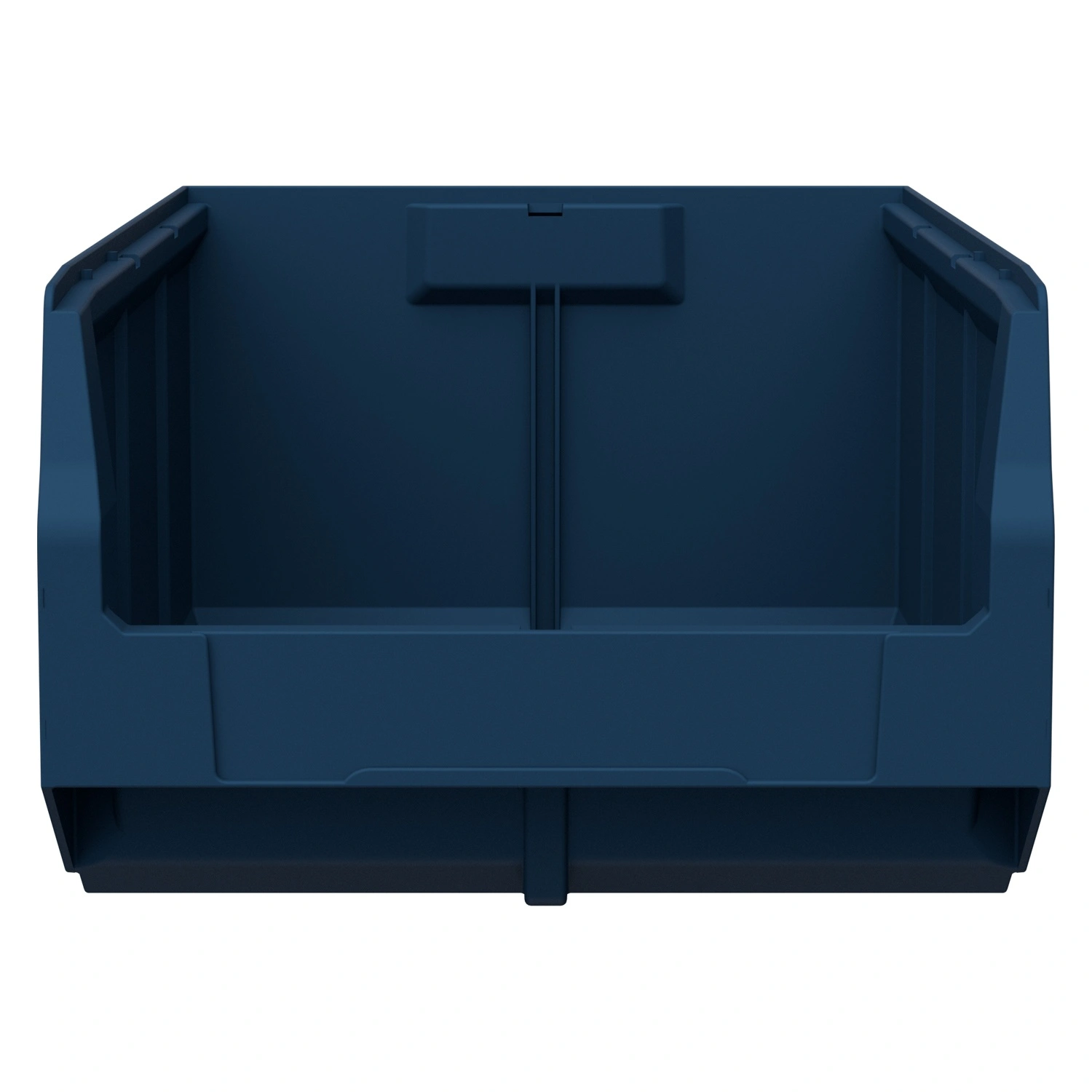 Складской лоток Logic Store 500х300х200 мм iPlast синий с отверстиями для перегородок 