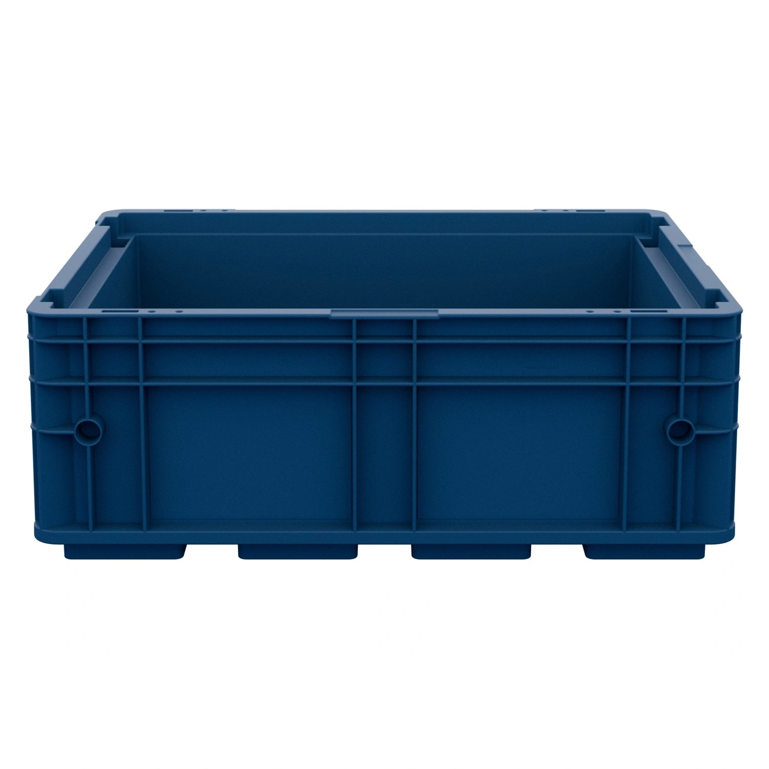 Ящик R-KLT 4315 396х297х147,5 мм iPlast синий индиго с усиленным дном