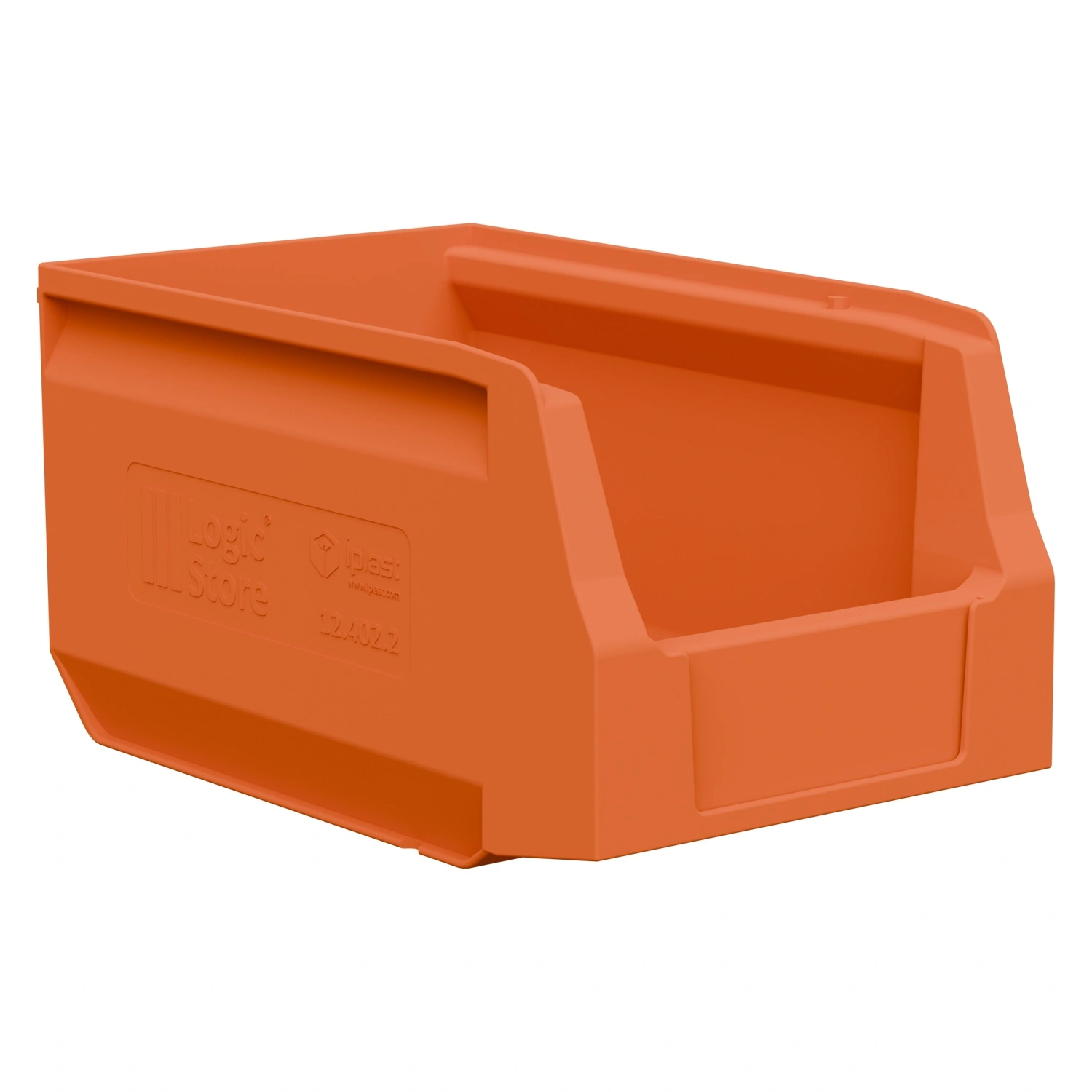 Складской лоток Logic Store 250x150x130 мм iPlast оранжевый