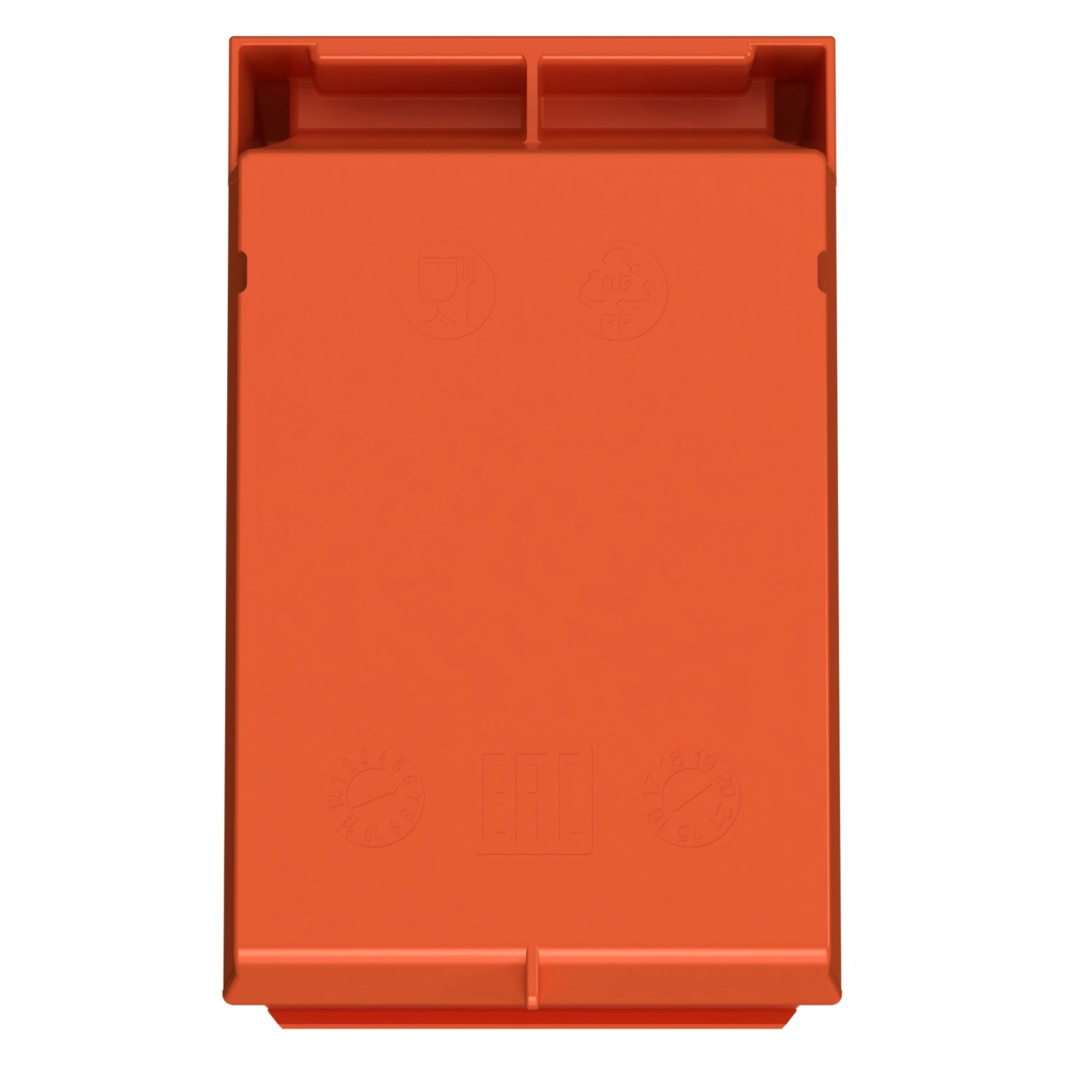 Складской лоток Logic Store 165x100x75 мм iPlast оранжевый Складской лоток Logic Store 165x100x75 мм iPlast оранжевый
