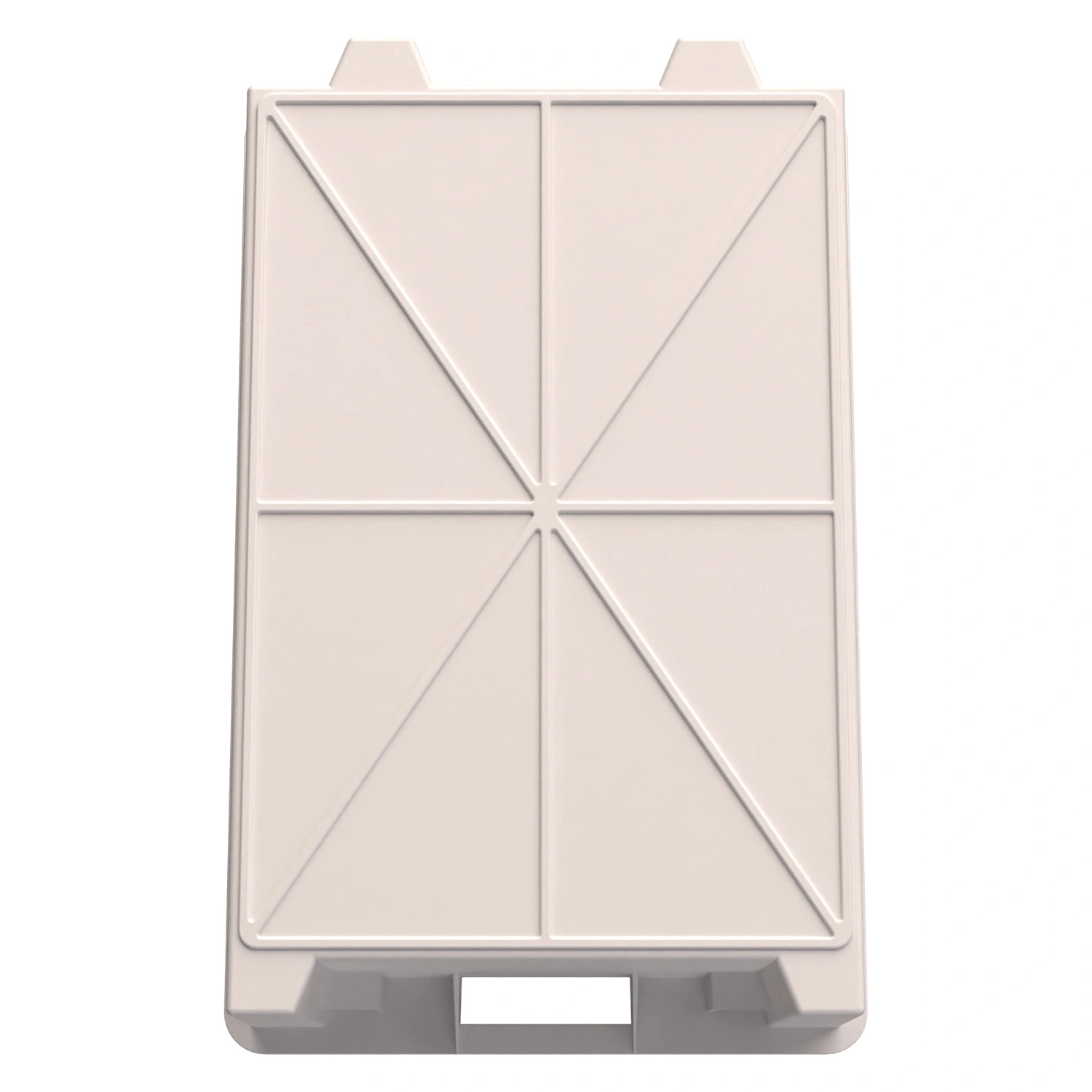 Пищевой ящик универсальный 600х400х200 мм iPlast белый с перфорированными стенками и сплошным дном Пищевой ящик универсальный 600х400х200 мм iPlast белый с перфорированными стенками и сплошным дном