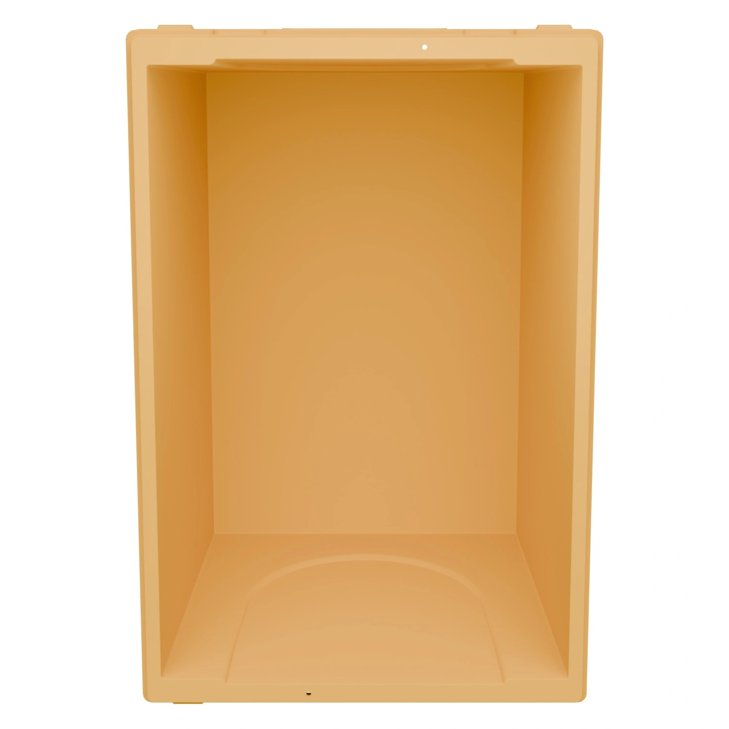 Вкладываемый контейнер INSTORE KV-6432 600x400x325 мм iPlast жёлтый с усиленным дном