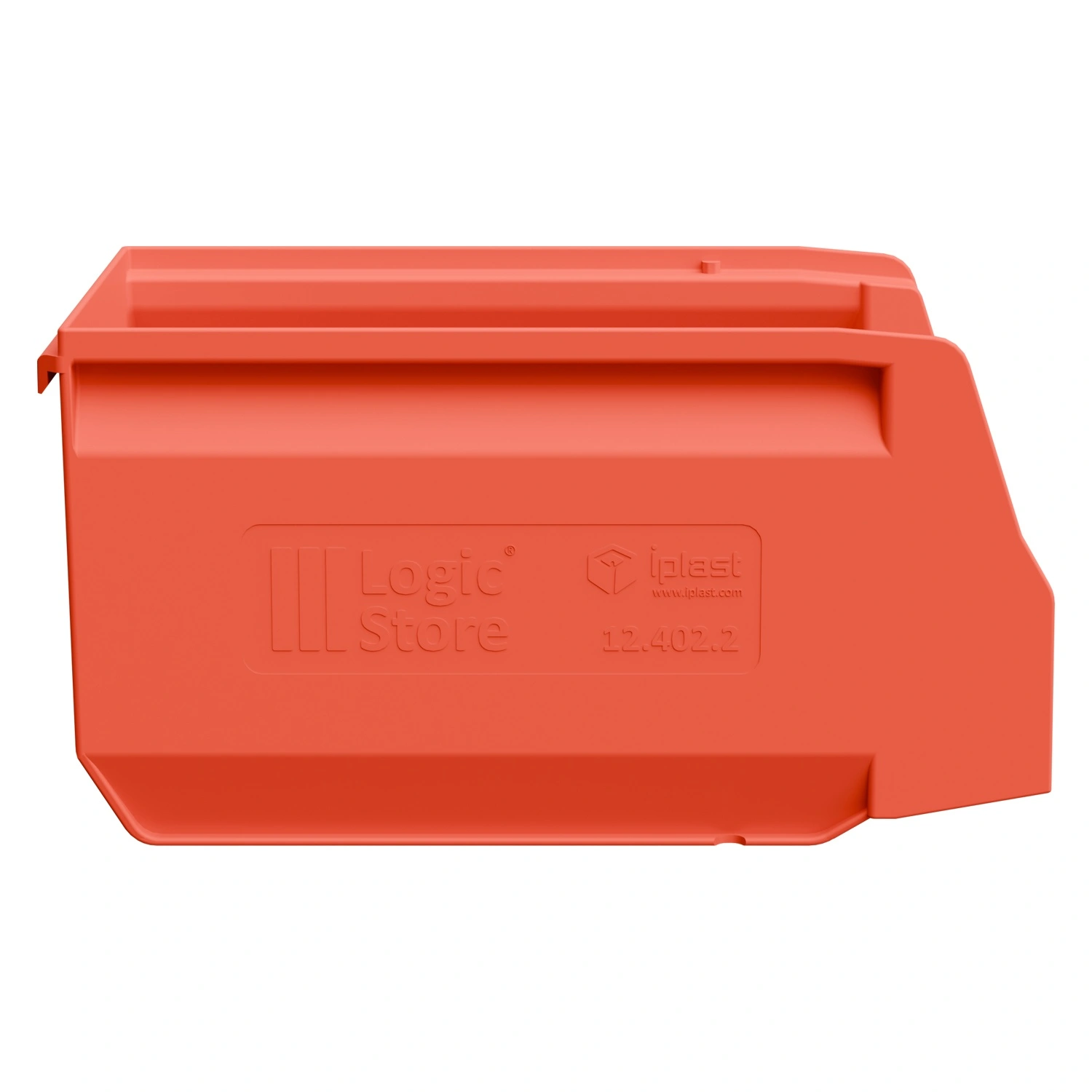 Складской лоток Logic Store 250х150х130 мм iPlast красный N2 (12.402.2)