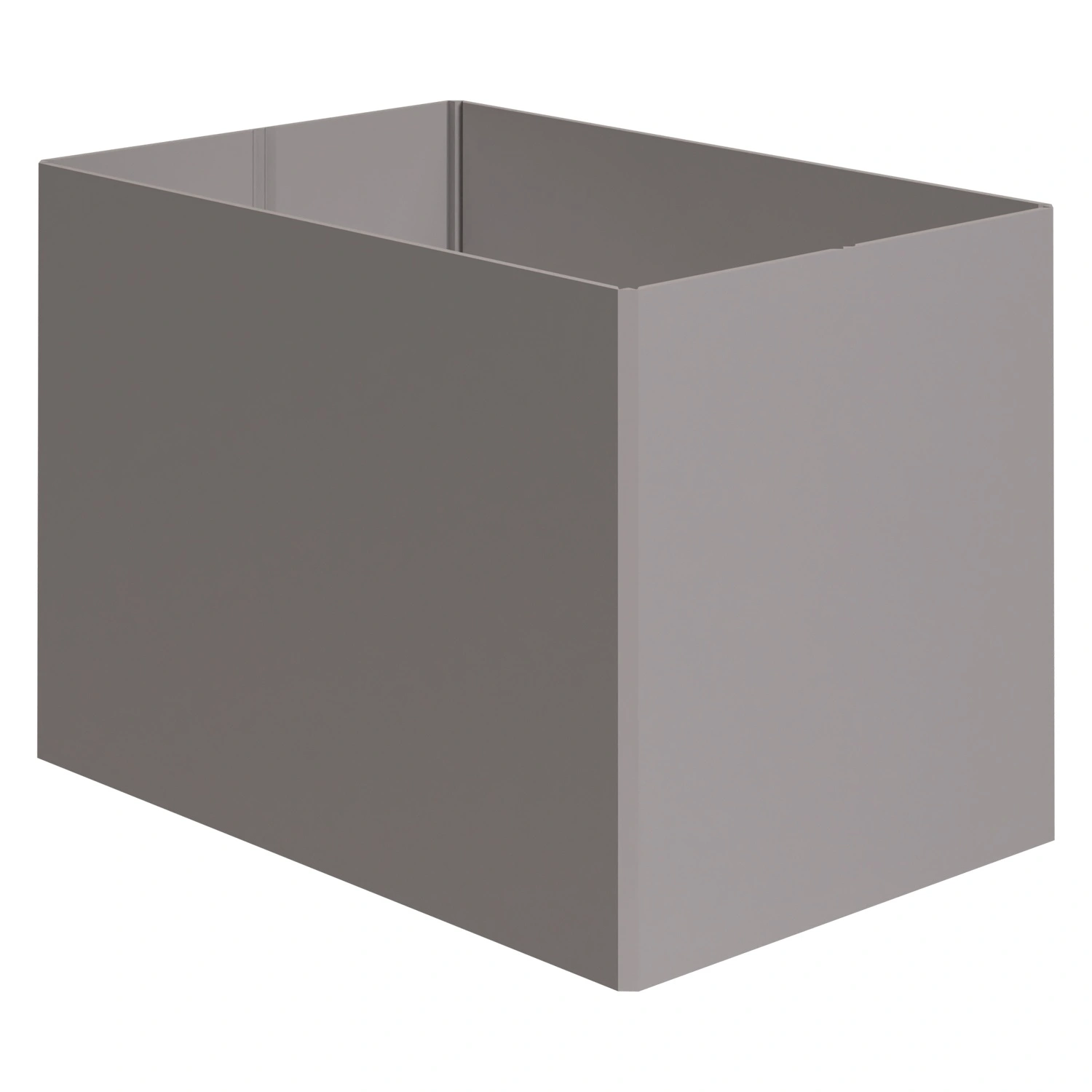 Стенка контейнера СПП 1190x790x820 мм iPlast PolyBox серая