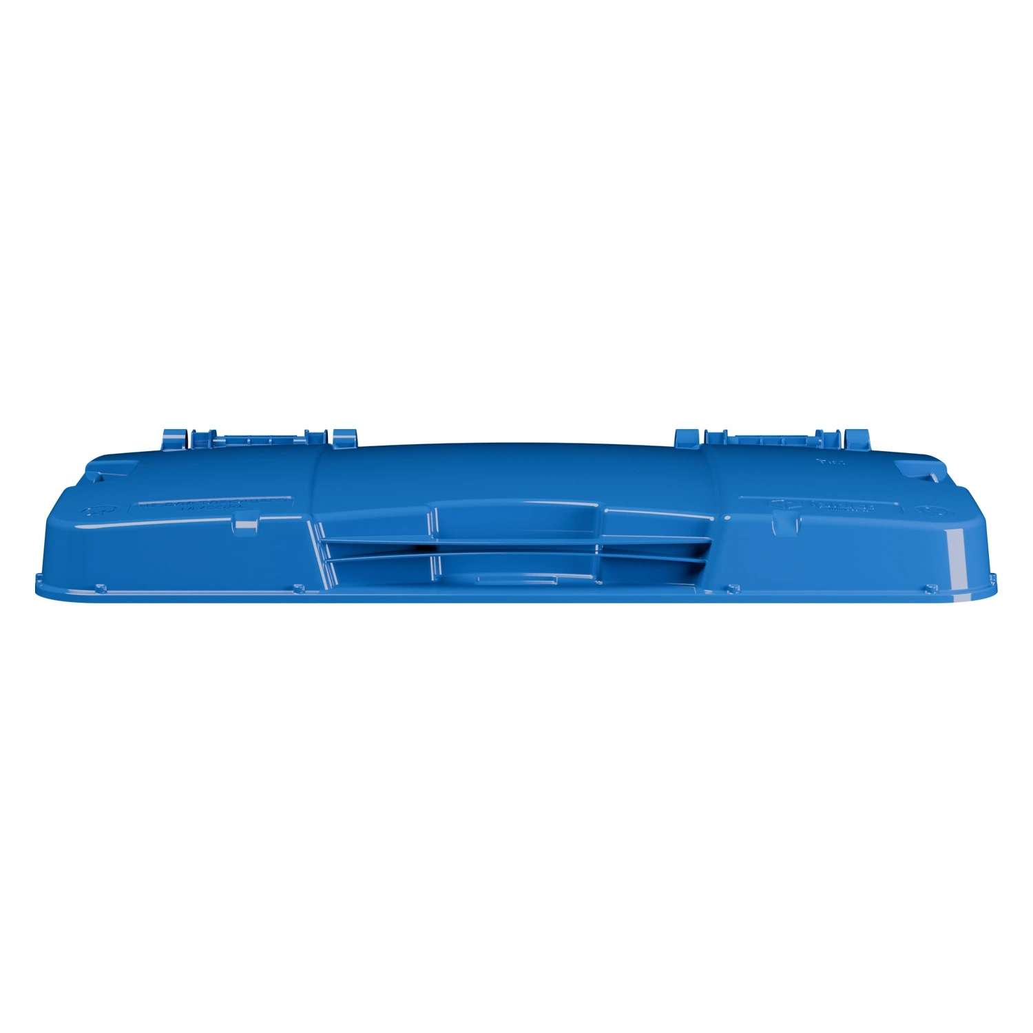 Крышка для мусорного контейнера 1100 л iPlast синяя NEW (21.056)
