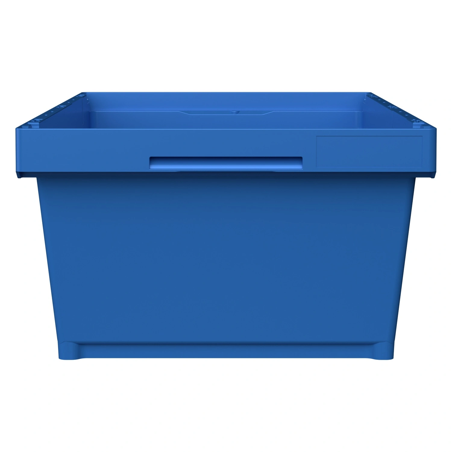 Вкладываемый контейнер INSTORE KVR-6422 600x400x235 мм iPlast голубой с усиленным дном