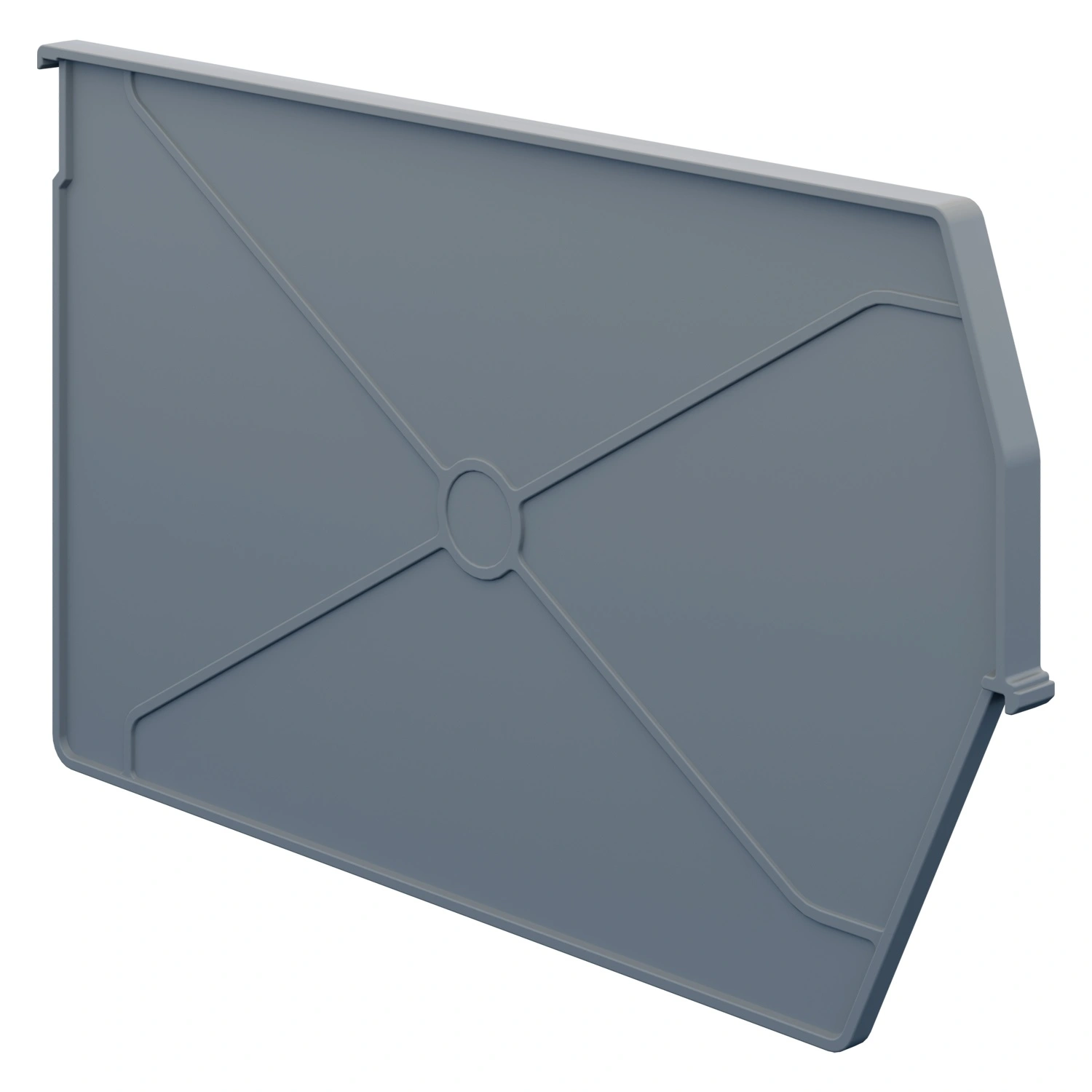 Разделительная перегородка продольная 335х190 мм iPlast светло-серая для складского лотка LS 12.404