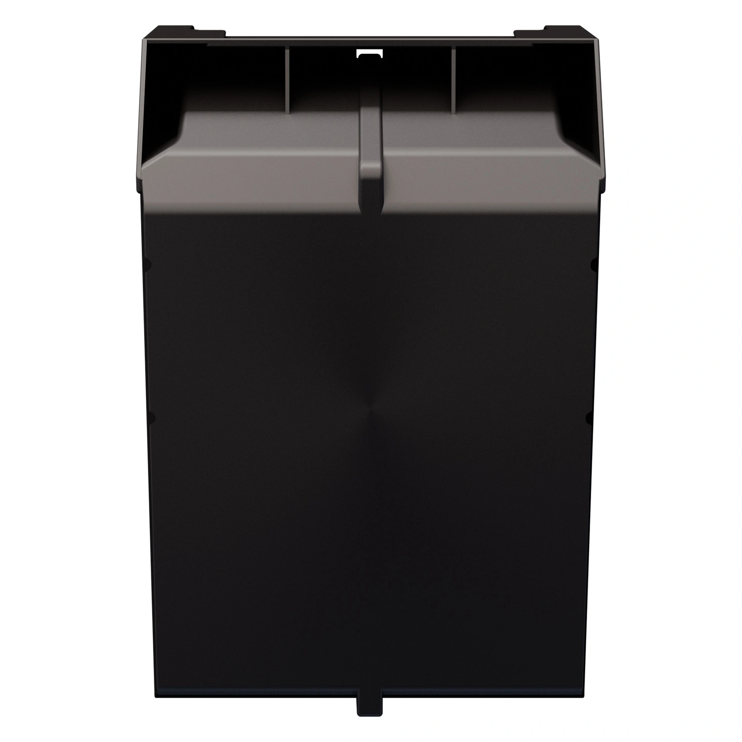 Складской лоток Logic Store 350x225x200 мм iPlast чёрный ЭКО с отверстиями для продольной перегородки