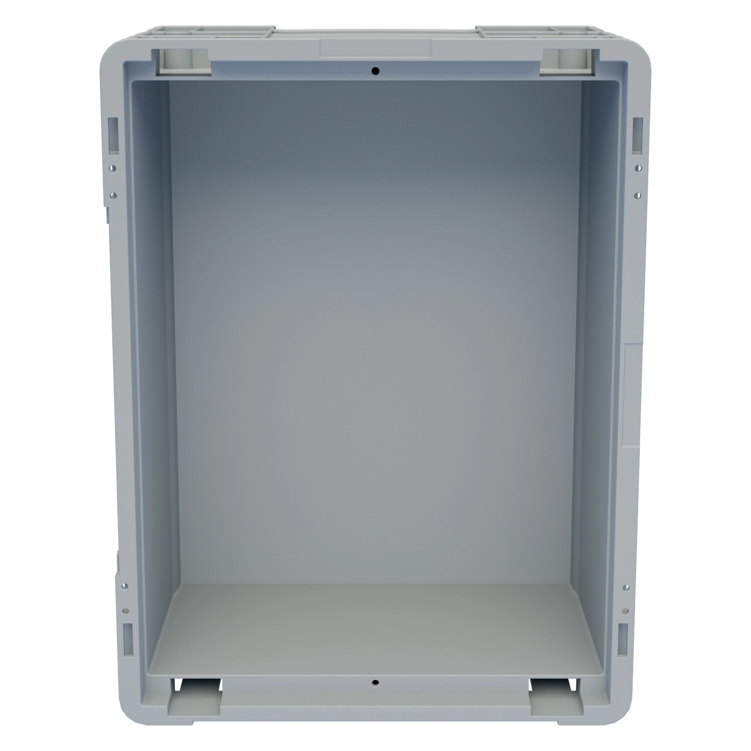 Ящик RL-KLT 4147 396х297х147,5 мм iPlast светло-серый с дренажными отверстиями в дне N1 (12.502F.1)