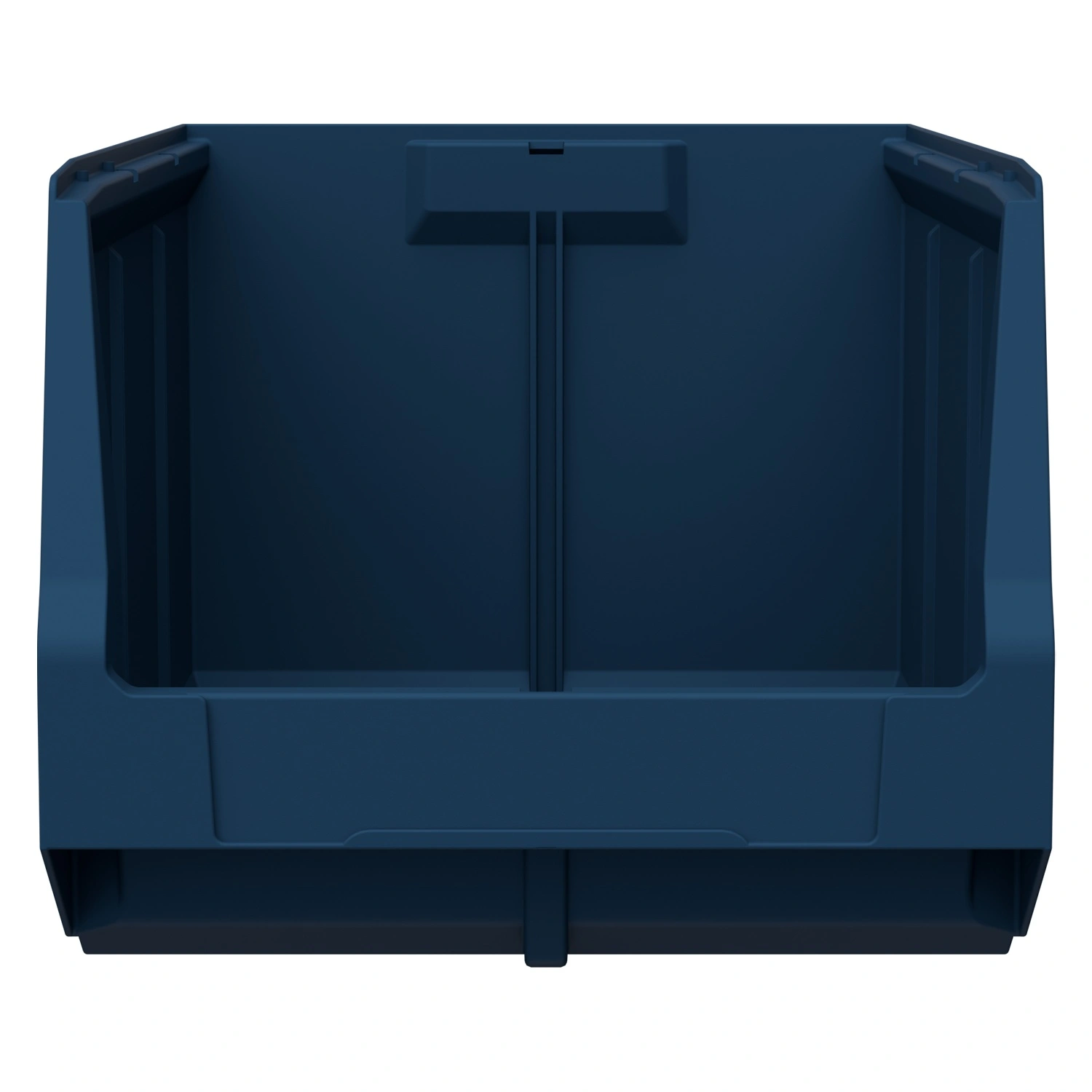 Складской лоток Logic Store 500х300х250 мм iPlast синий индиго с отверстиями для перегородок N1 (12.407.1)