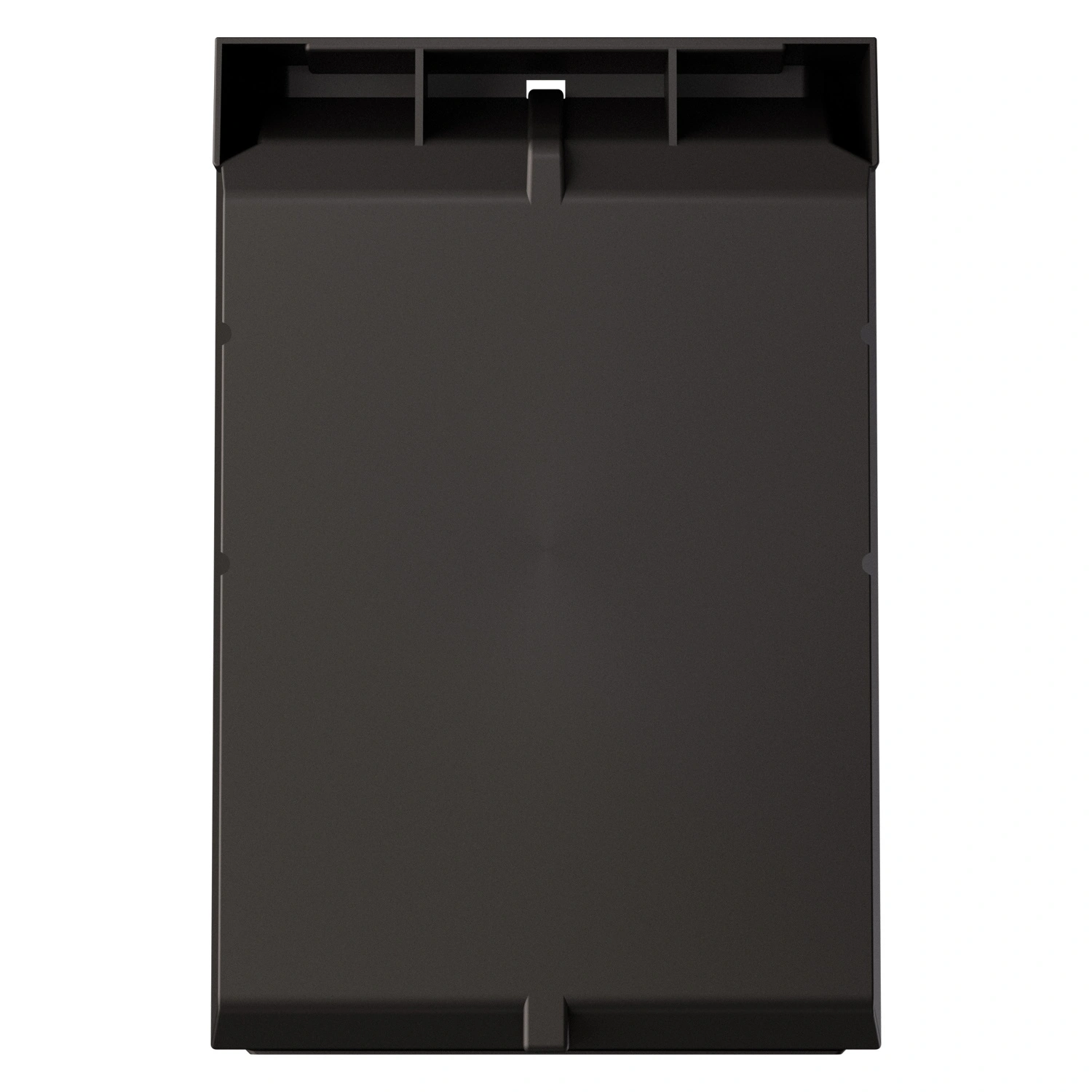 Складской лоток Logic Store 350x225x150 мм iPlast чёрный ЭКО с отверстиями для продольной перегородки