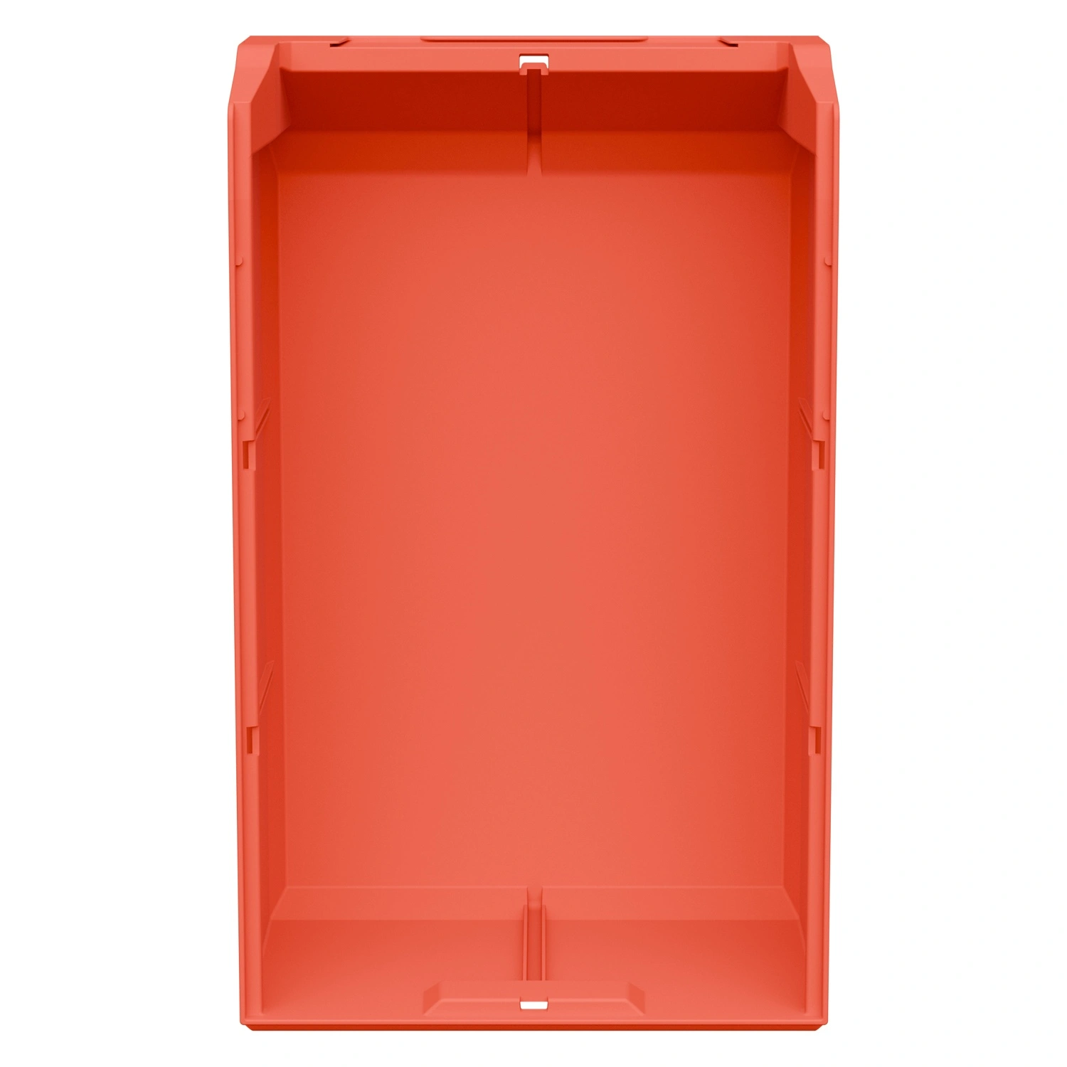 Складской лоток Logic Store 500х300х200 мм iPlast красный с отверстиями для перегородок N1 (12.406.1)