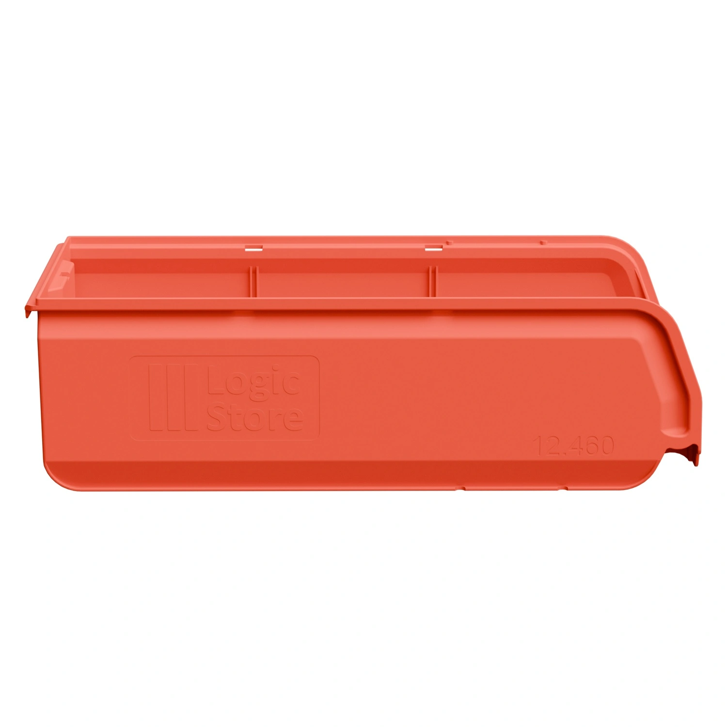Складской лоток Logic Store 500х225х150 мм iPlast красный NEW (12.460)