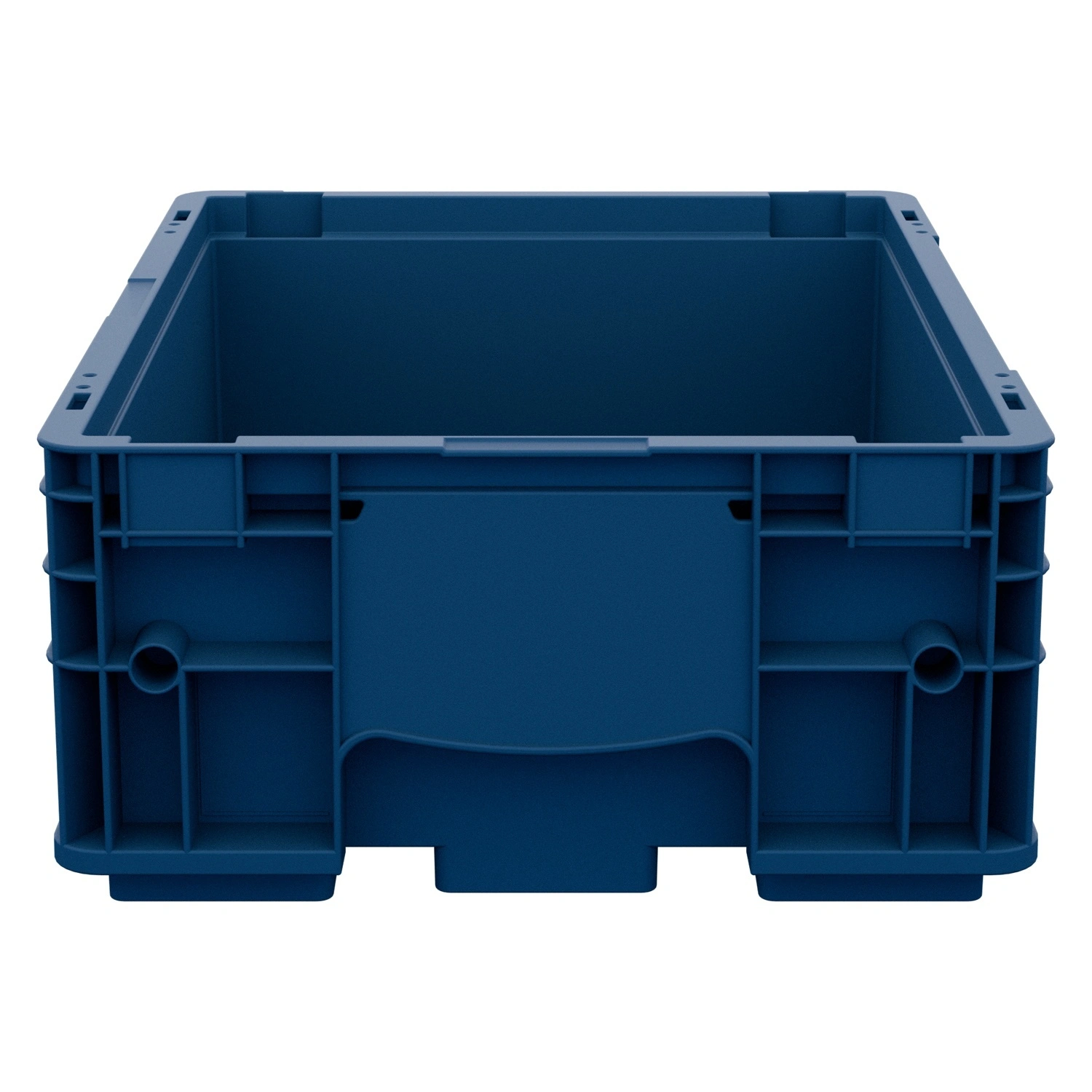 Ящик R-KLT 4315 396х297х147,5 мм iPlast синий индиго с усиленным дном