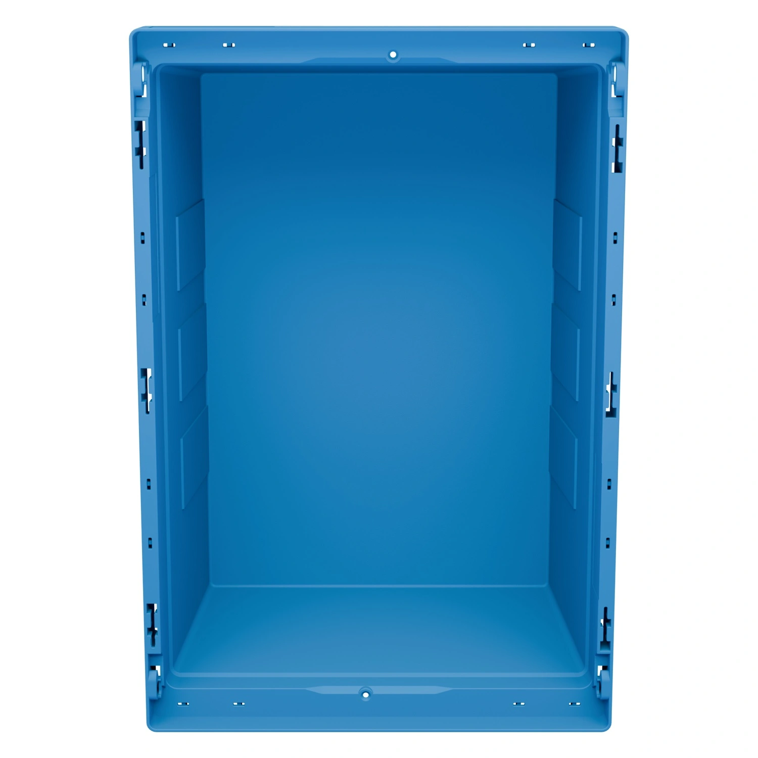 Вкладываемый контейнер INSTORE KVR-6422 600x400x235 мм iPlast голубой с усиленным дном