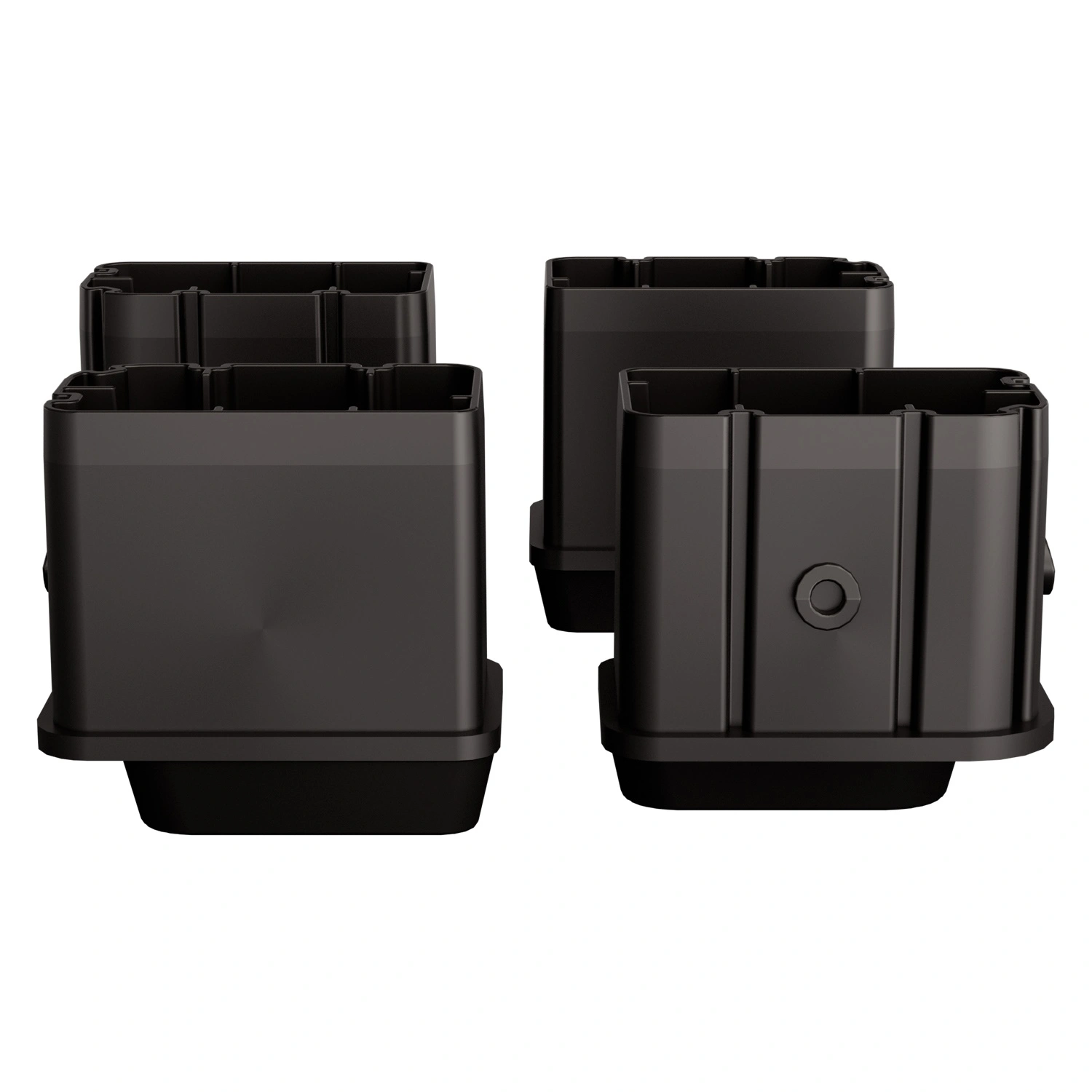 Ножки iPlast чёрные для большого контейнера iBOX 11.602