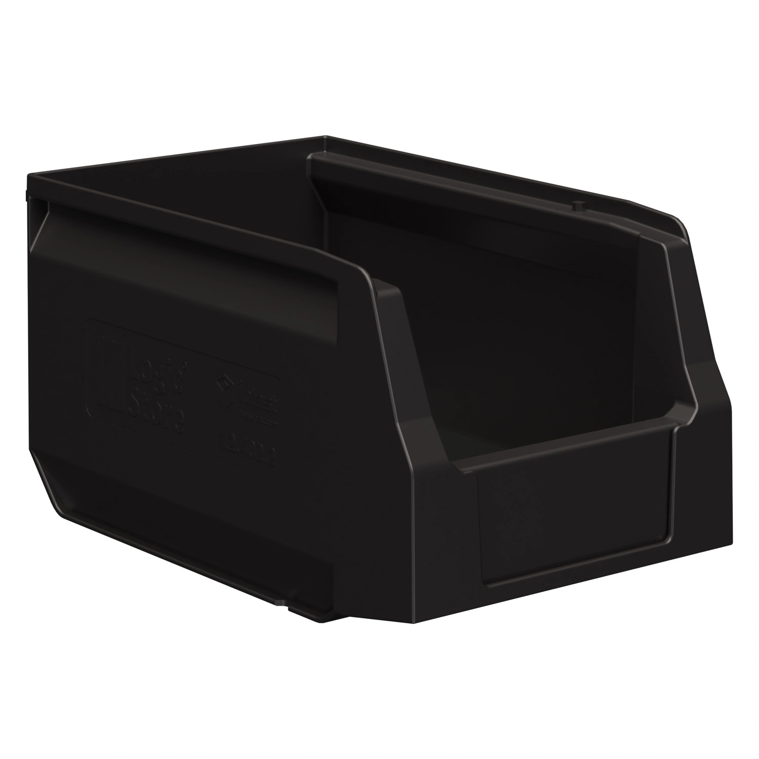 Складской лоток Logic Store 250х150х130 мм iPlast чёрный ЭКО N2 (12.402.2) Складской лоток Logic Store 250х150х130 мм iPlast чёрный ЭКО N2 (12.402.2)