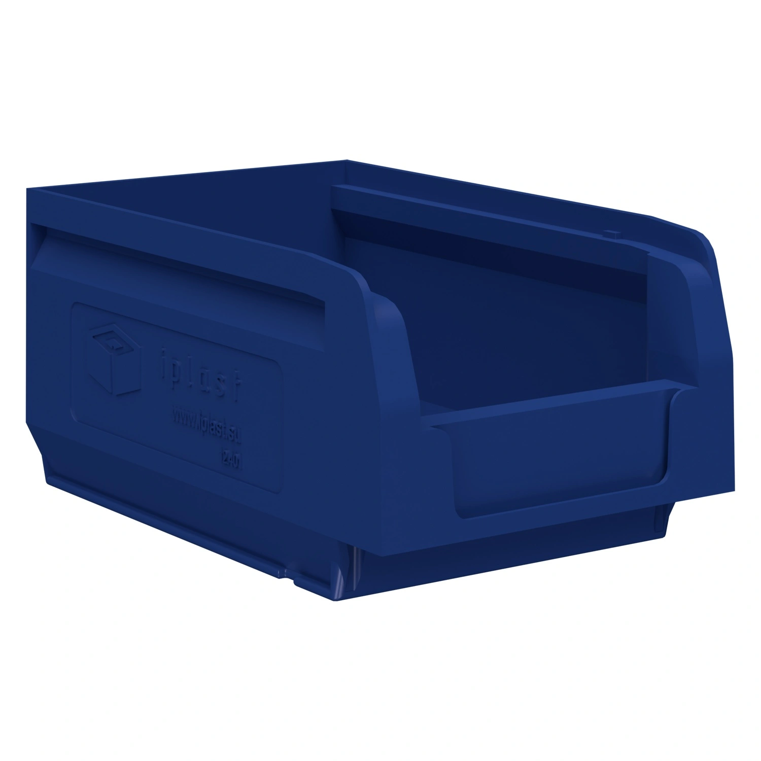 Складской лоток Logic Store 165х100х75 мм iPlast синий индиго
