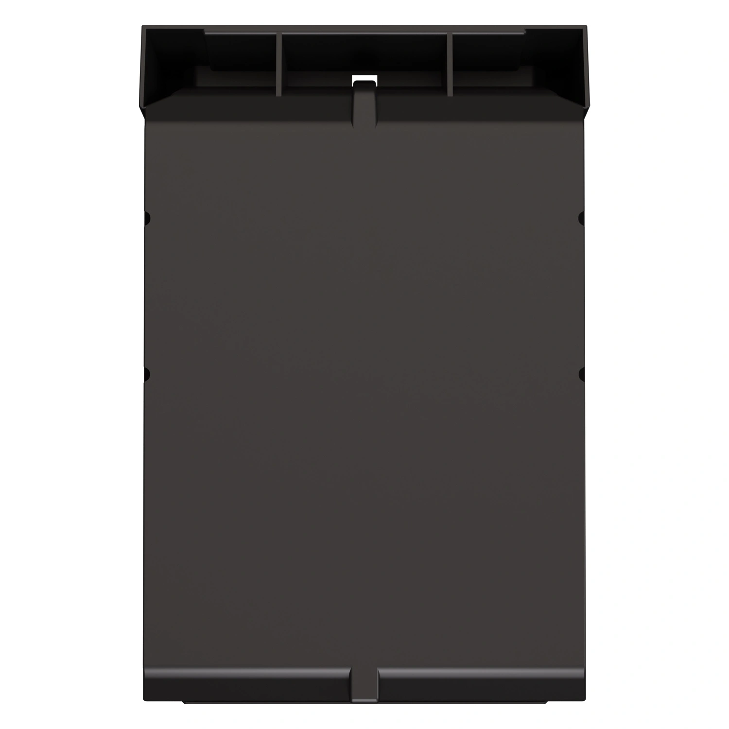 Складской лоток Logic Store 350x225x150 мм iPlast чёрный ЭКО с отверстиями для продольной перегородки Складской лоток Logic Store 350x225x150 мм iPlast чёрный ЭКО с отверстиями для продольной перегородки