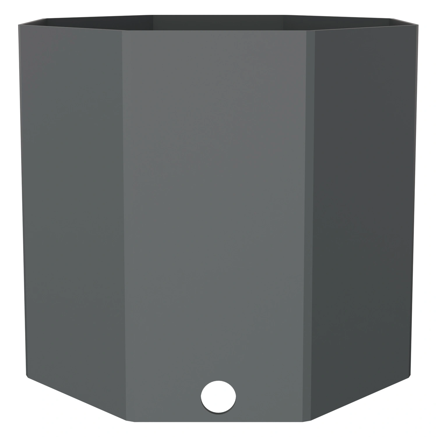 Стенка контейнера Diamond 1110х1110х840 мм iPlast PolyBox серая Октабин