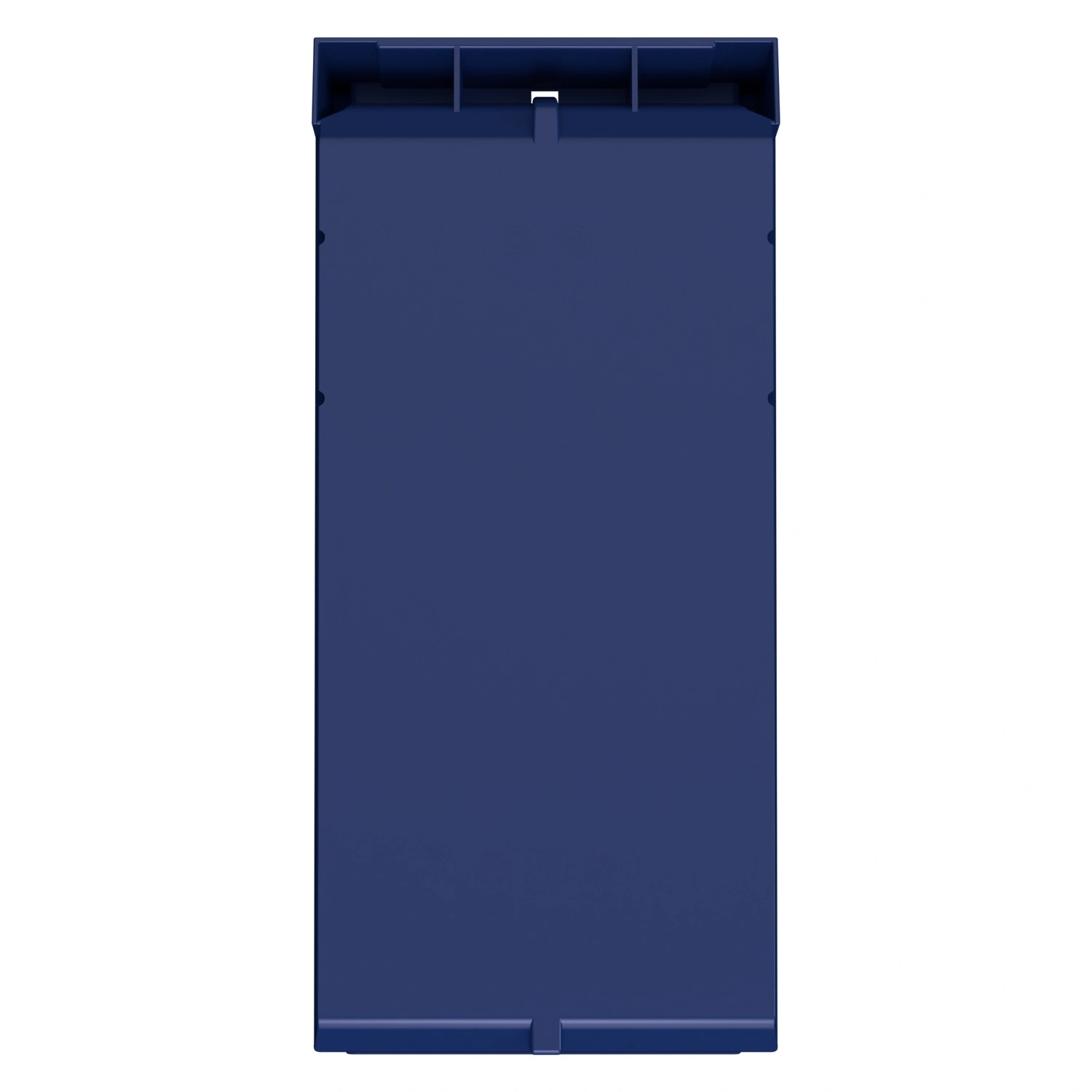 Складской лоток Logic Store 500х225х150 мм iPlast синий индиго с отверстиями для перегородок N2 (12.405.2)