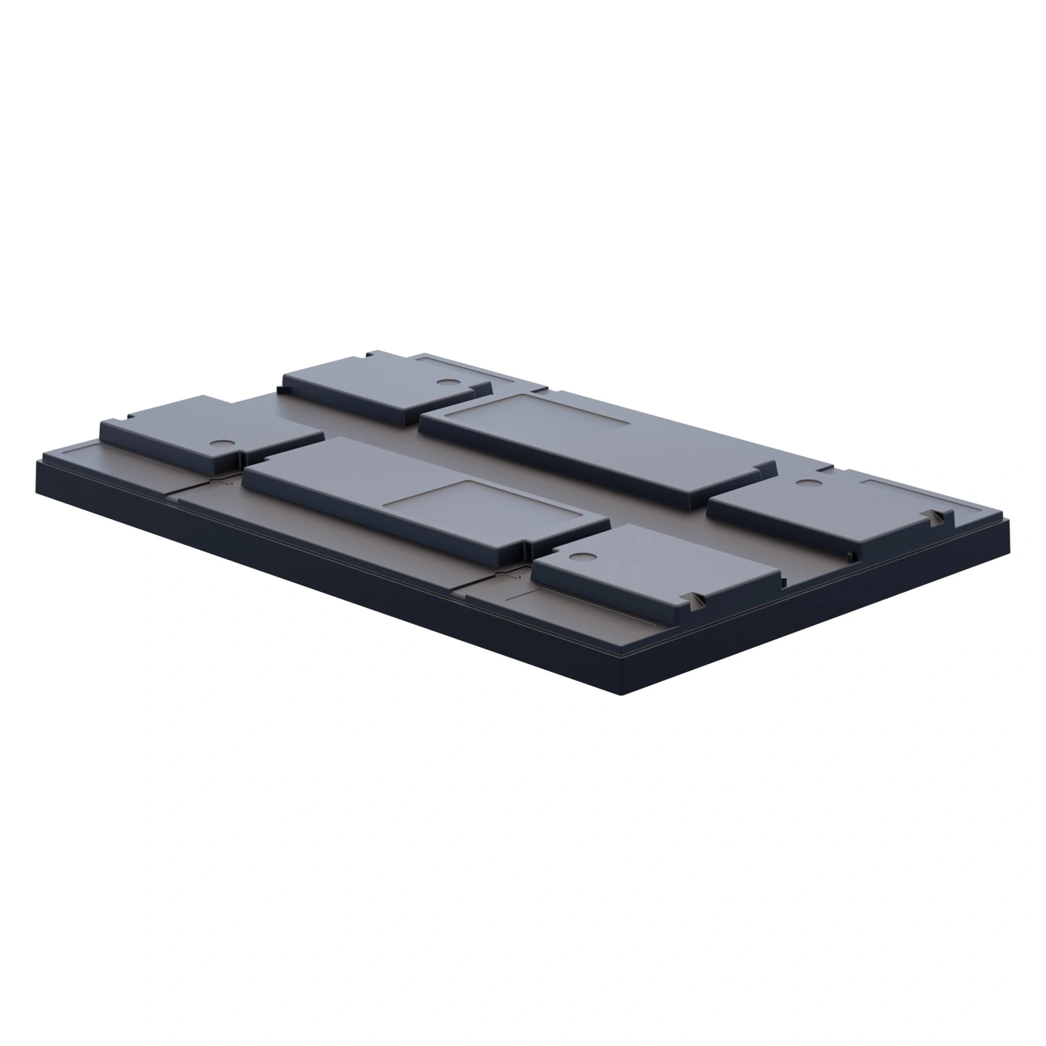 Крышка пластиковая BL 1200х800х50 мм iPlast чёрная N1 (05.016.1) Крышка пластиковая BL 1200х800х50 мм iPlast чёрная N1 (05.016.1)