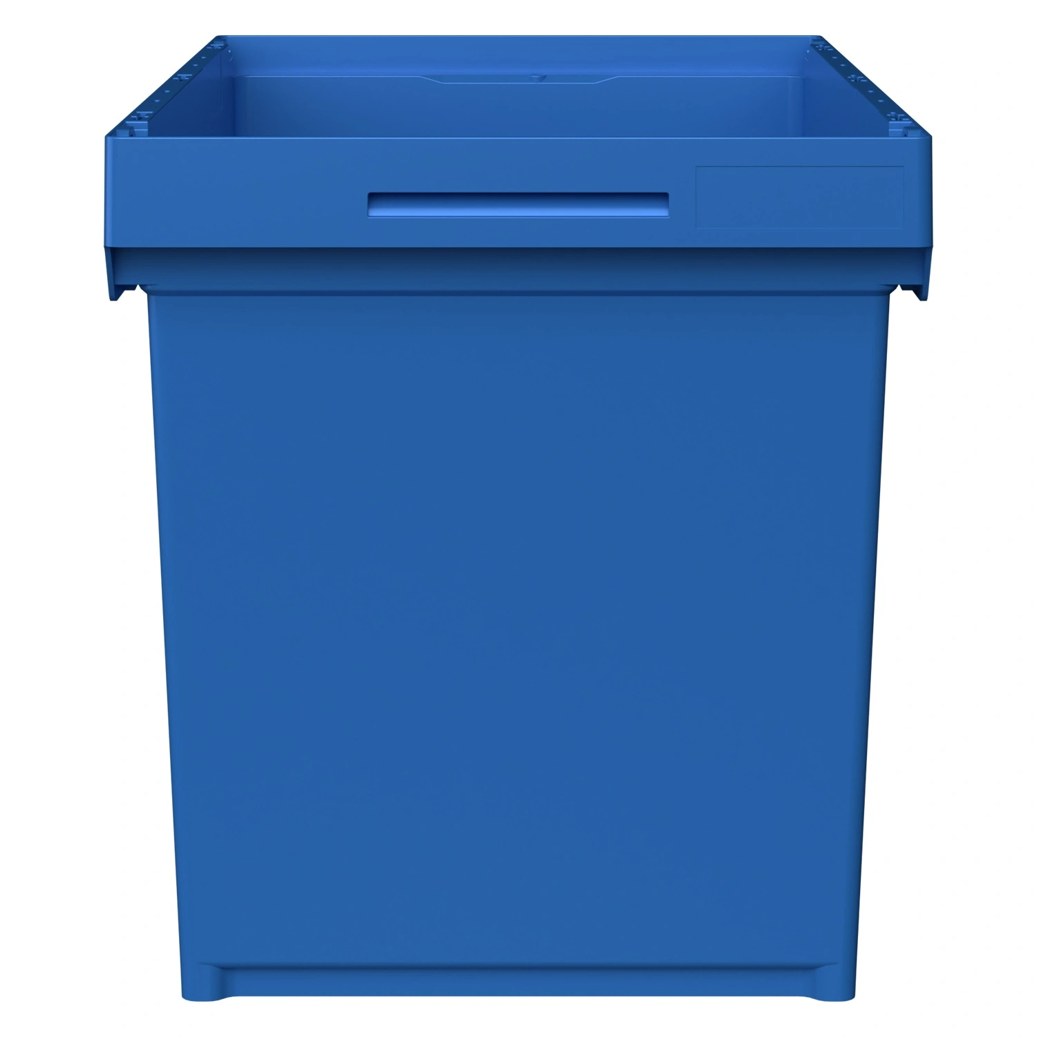 Вкладываемый контейнер INSTORE KVR-6442 600x400x435 мм iPlast голубой с усиленным дном