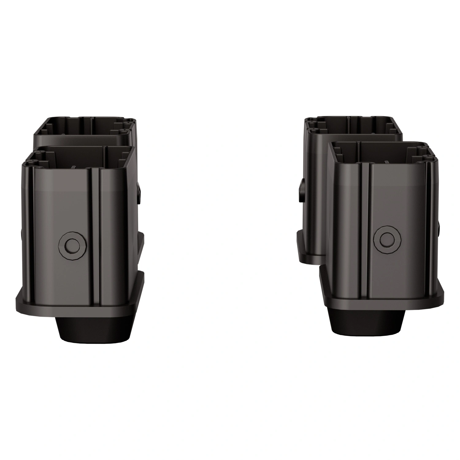 Ножки iPlast чёрные для большого контейнера iBOX 11.602