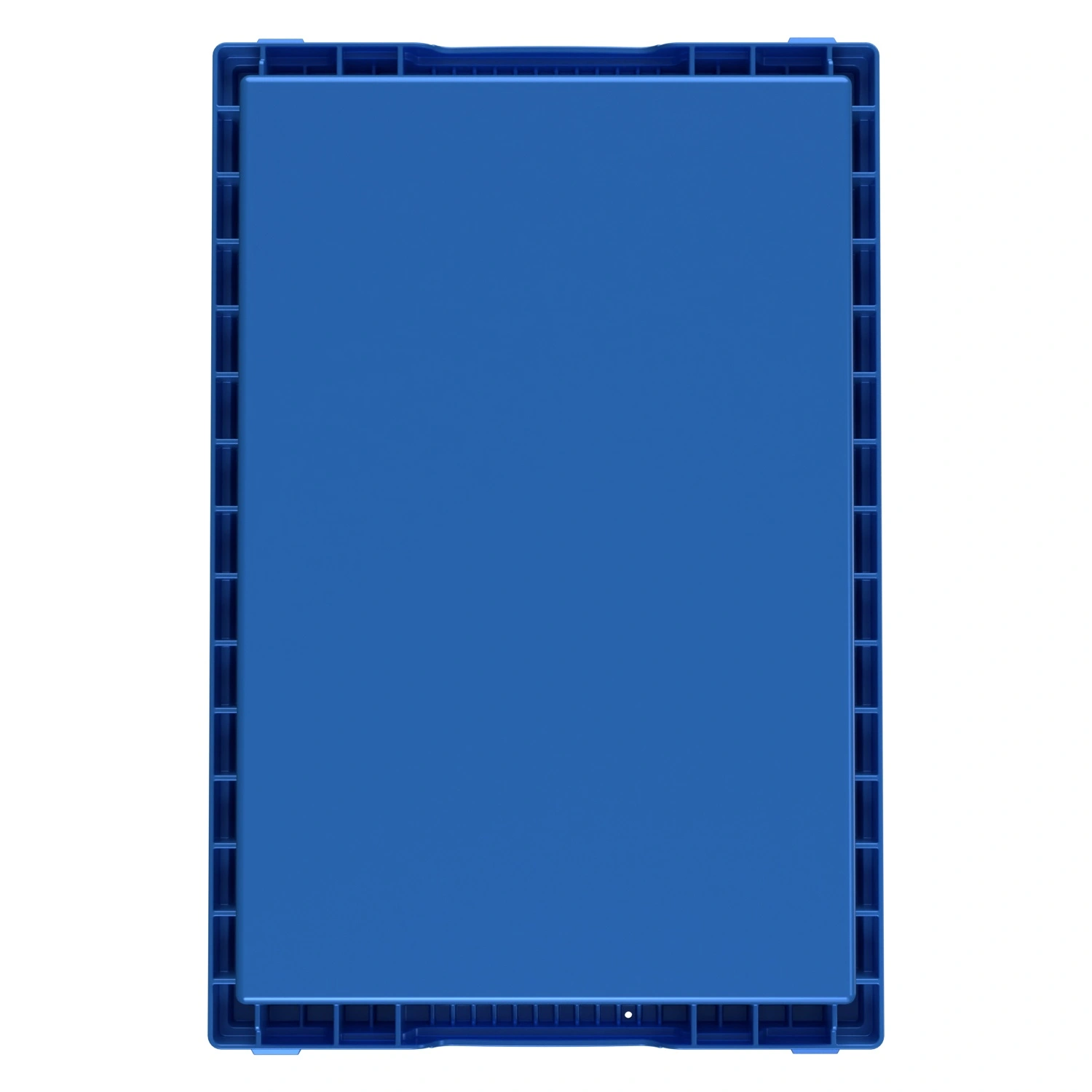 Вкладываемый контейнер INSTORE KV-6416 600x400x165 мм iPlast голубой со сплошным дном Вкладываемый контейнер INSTORE KV-6416 600x400x165 мм iPlast голубой со сплошным дном