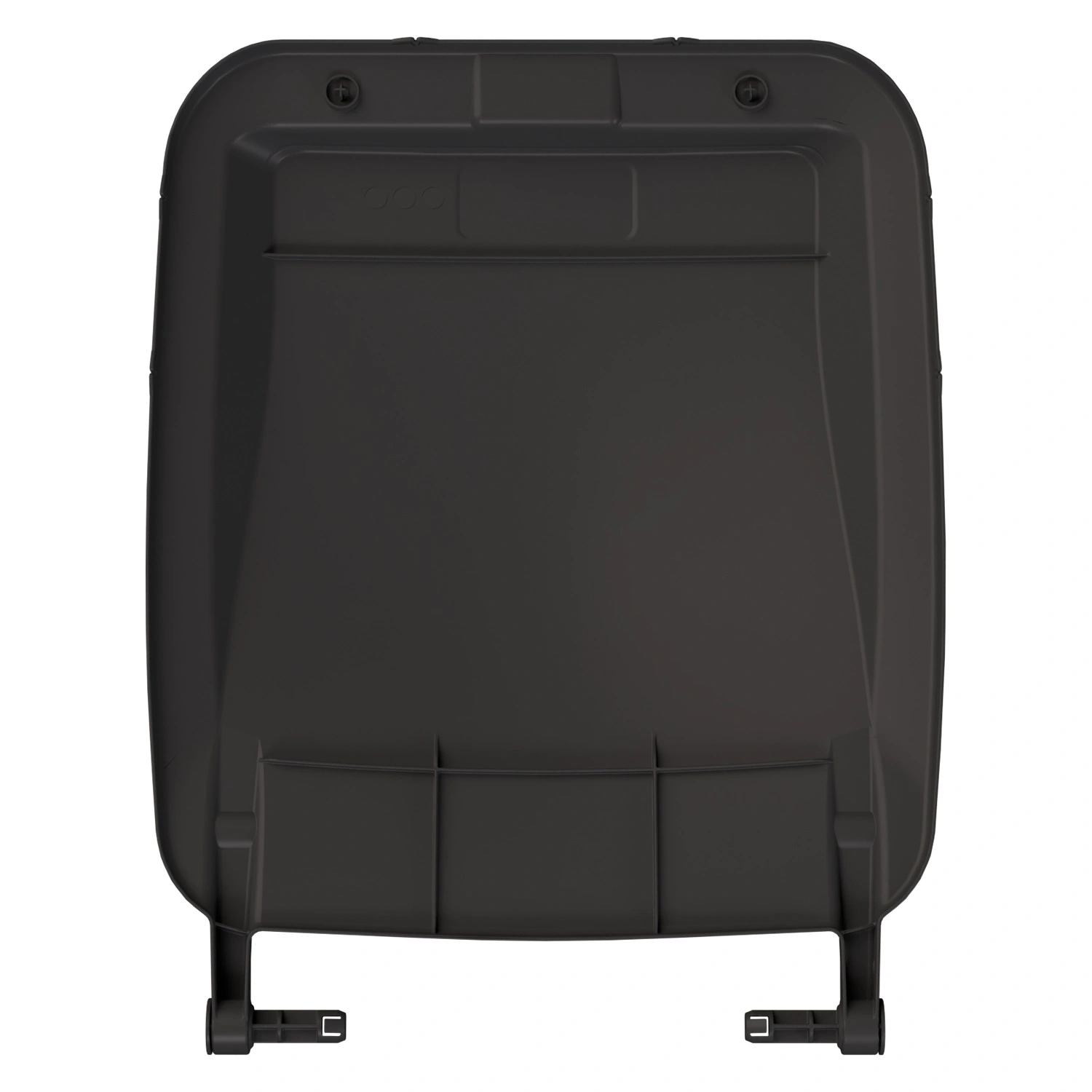 Крышка для мусорного контейнера 240 л (Light) iPlast тёмно-серая c осями для крепления Крышка для мусорного контейнера 240 л (Light) iPlast тёмно-серая c осями для крепления