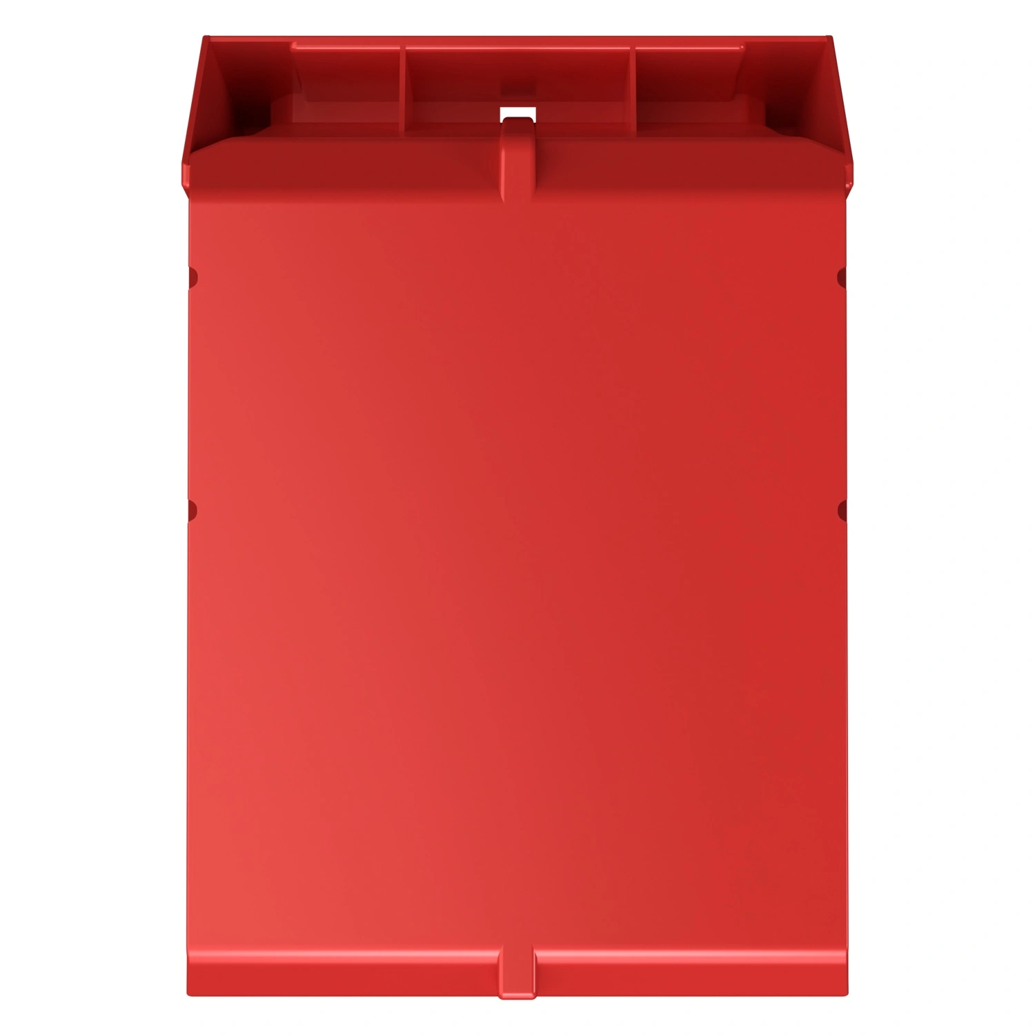 Складской лоток Logic Store 350x225x200 мм iPlast красный с отверстиями для продольной перегородки