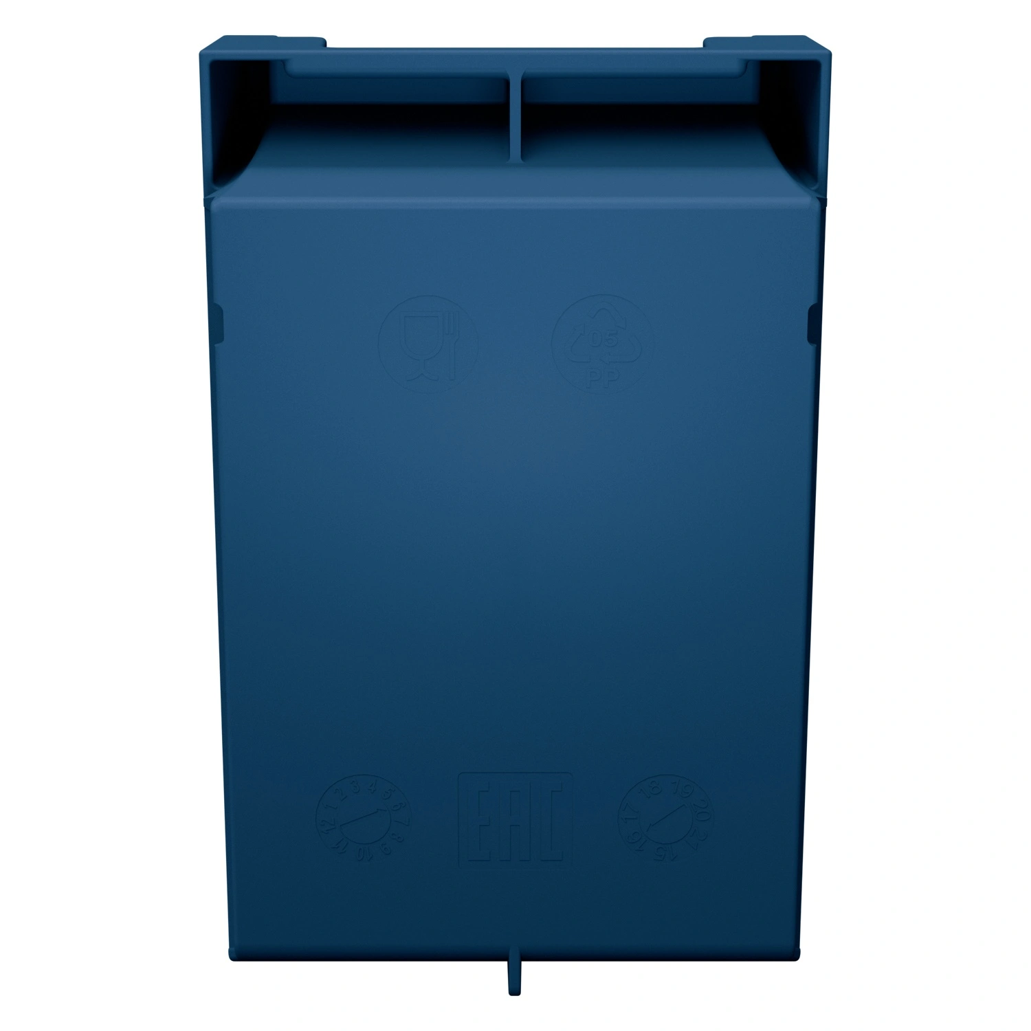 Складской лоток Logic Store 165х100х75 мм iPlast синий индиго N2 (12.401.2)