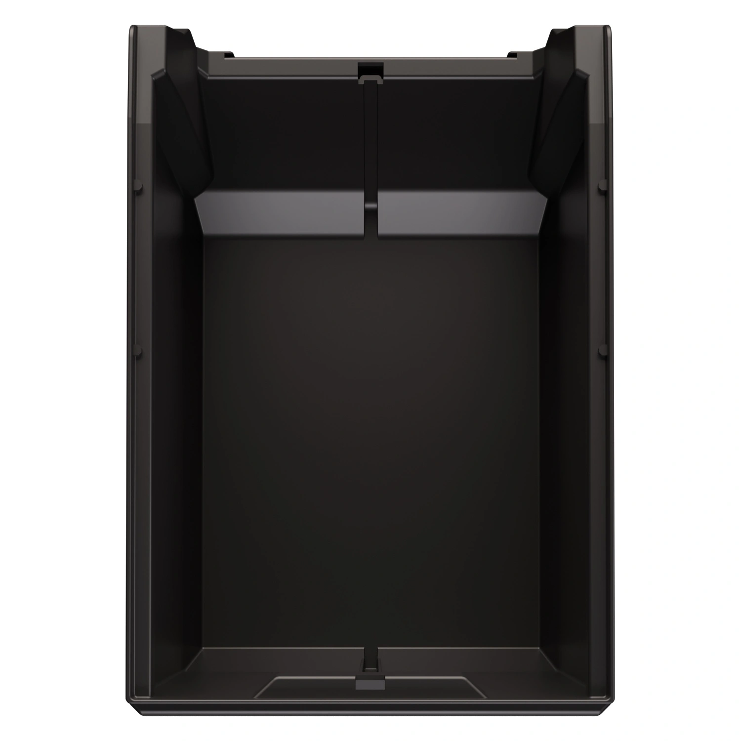 Складской лоток Logic Store 350x225x200 мм iPlast чёрный ЭКО с отверстиями для продольной перегородки Складской лоток Logic Store 350x225x200 мм iPlast чёрный ЭКО с отверстиями для продольной перегородки