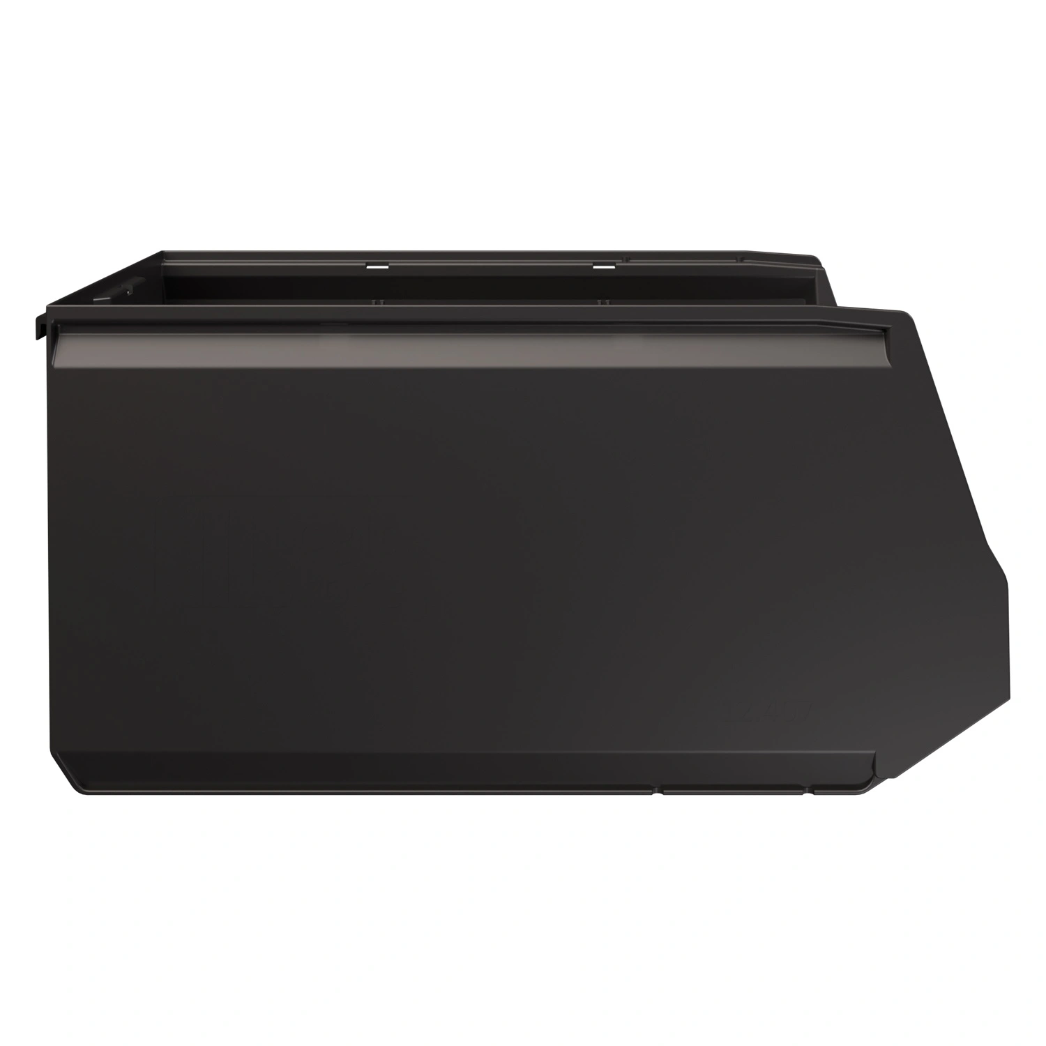Складской лоток Logic Store 500х300х250 мм iPlast чёрный ЭКО с отверстиями для перегородок N1 (12.407.1) Складской лоток Logic Store 500х300х250 мм iPlast чёрный ЭКО с отверстиями для перегородок N1 (12.407.1)