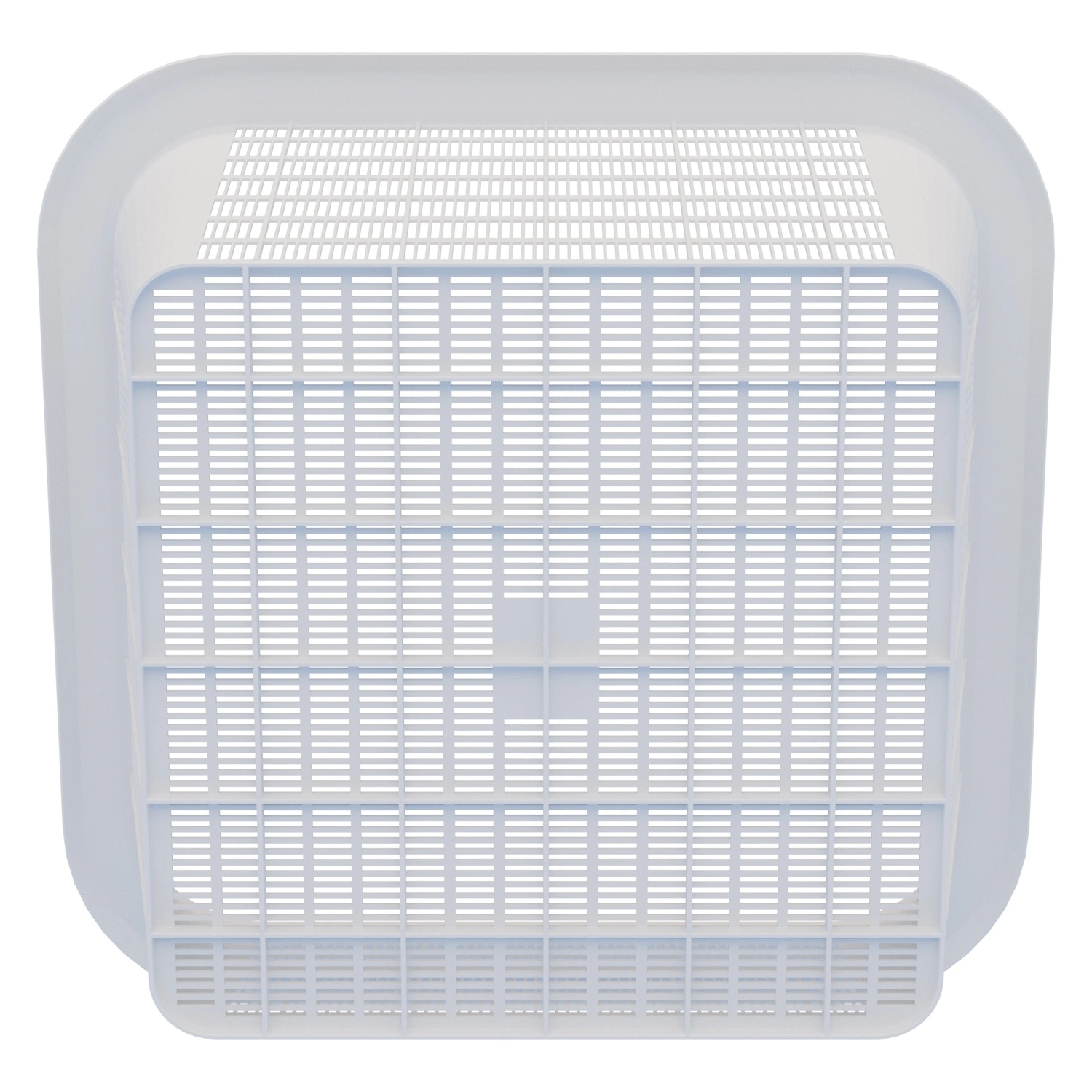 Контейнер сетчатый 348x348x145 мм iPlast белый для куботейнера