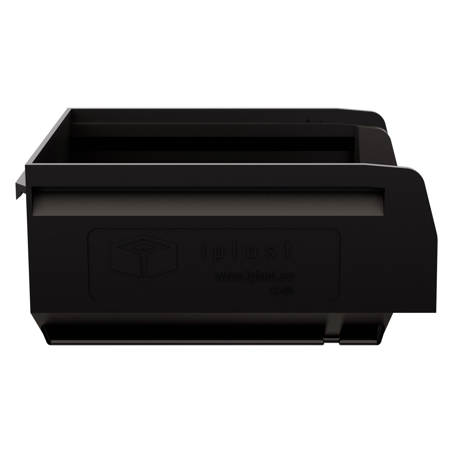 Складской лоток Logic Store 165х100х75 мм iPlast чёрный ЭКО