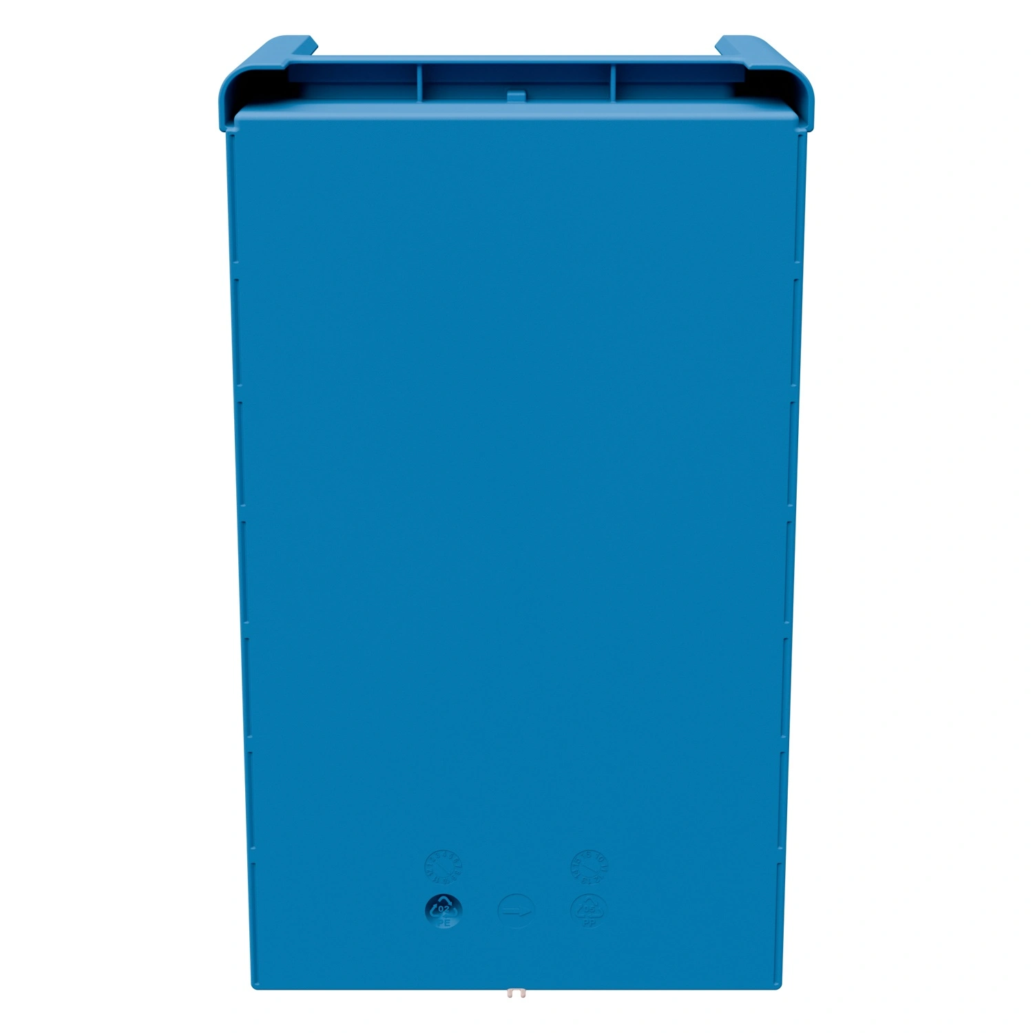 Полочный контейнер SK-4214 400х235х140 мм iPlast голубой с 2 поперечными перегородками