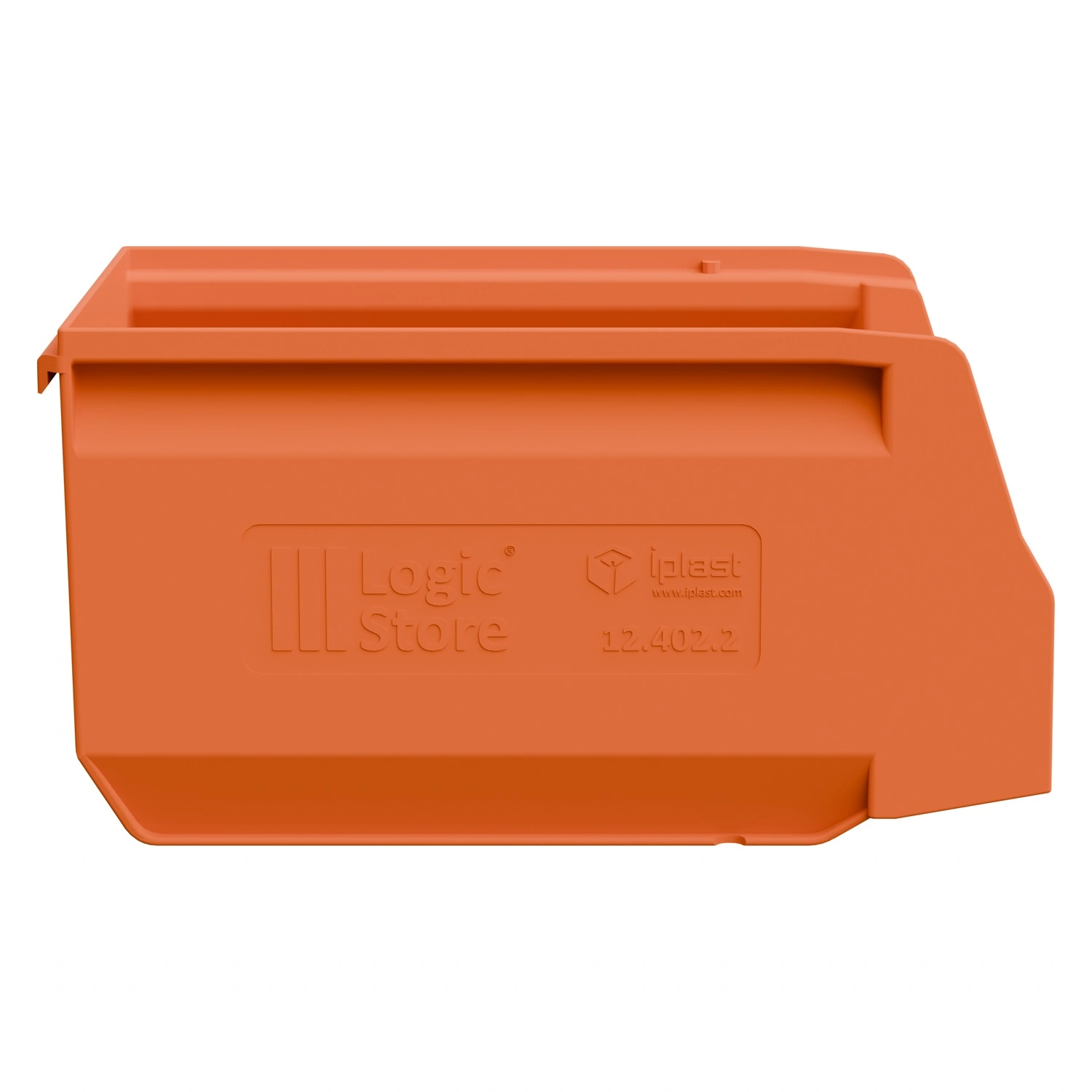 Складской лоток Logic Store 250x150x130 мм iPlast оранжевый