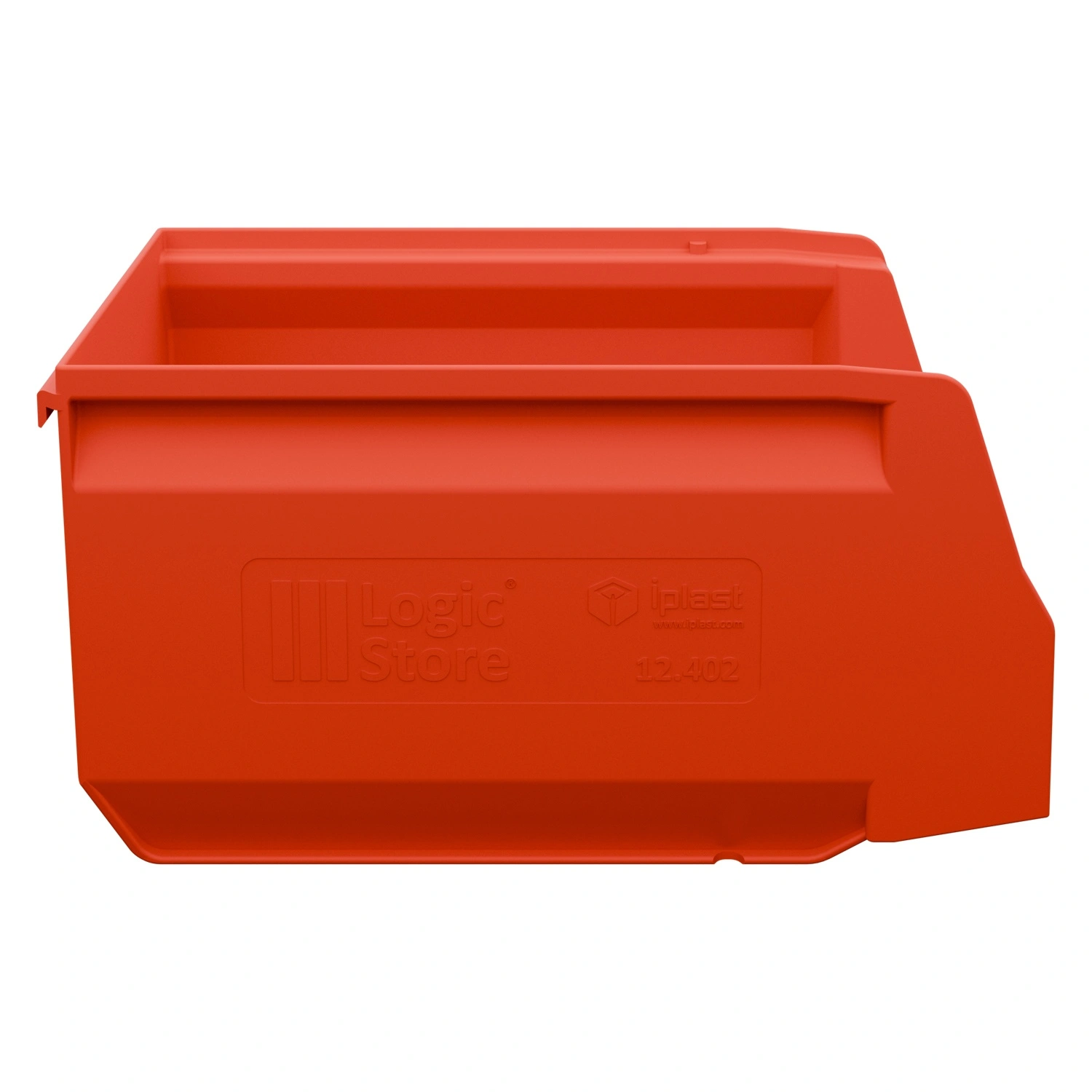 Складской лоток Logic Store 250х150х130 мм iPlast красный N1 (12.402.1)