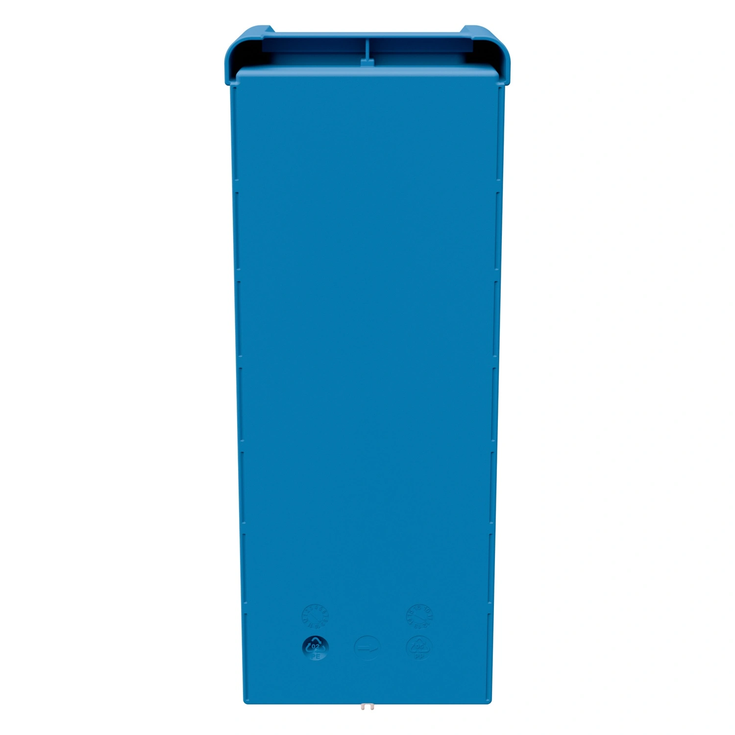 Полочный контейнер SK-41509 400х155х90 мм iPlast голубой с 2 поперечными перегородками