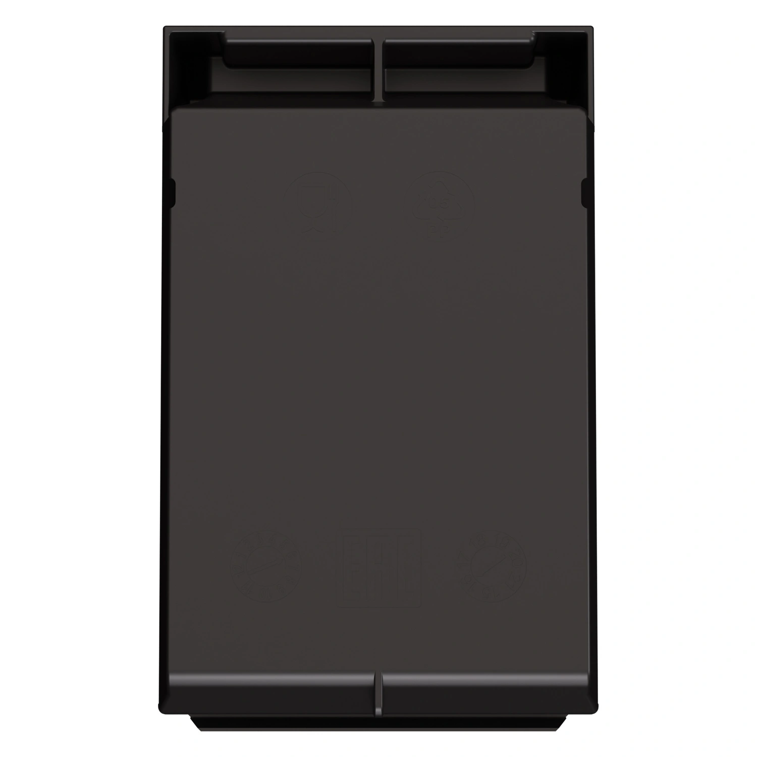 Складской лоток Logic Store 165х100х75 мм iPlast чёрный ЭКО N2 (12.401.2)