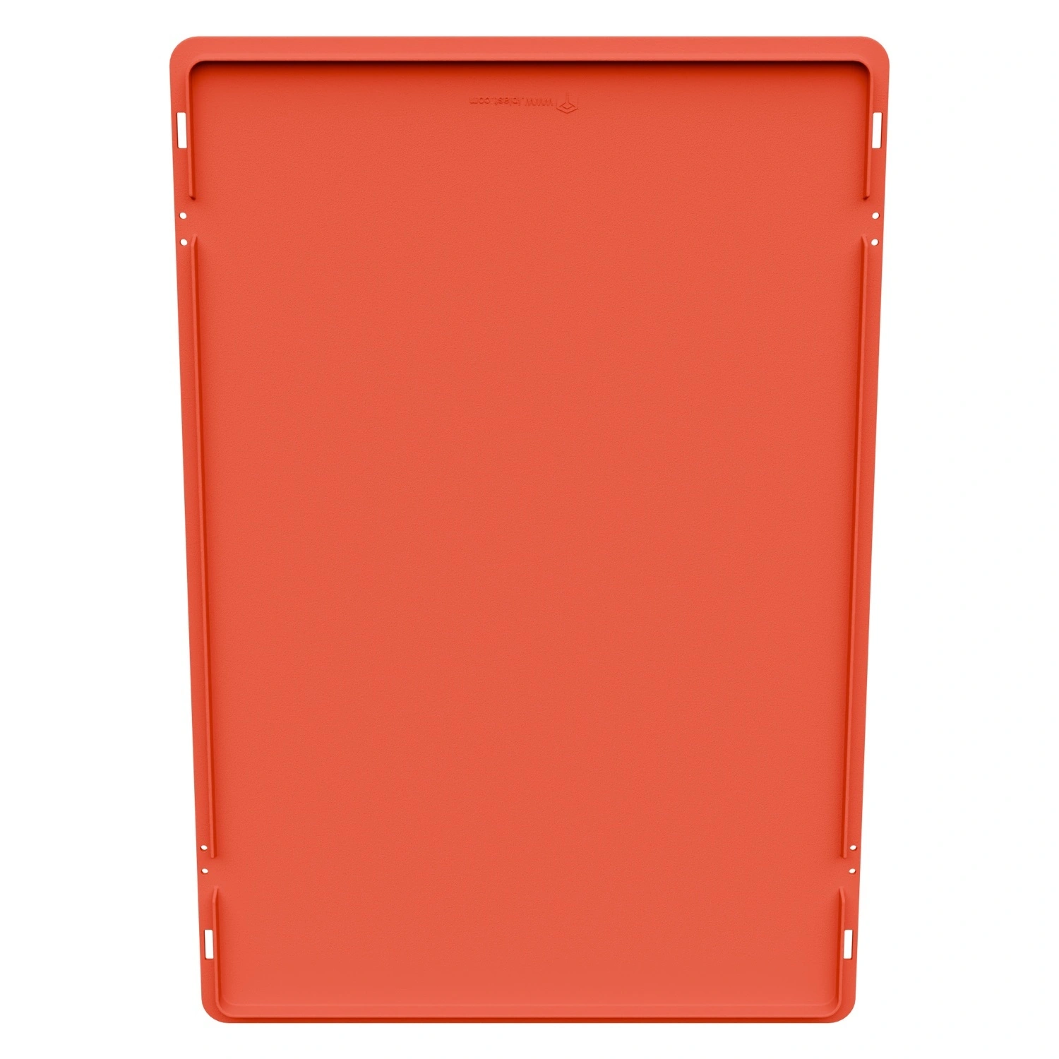 Крышка пластиковая 600х400 мм iPlast красная для ящиков KLT-6415, 6429, 6147,6280 EC-6422, 6432, 6442