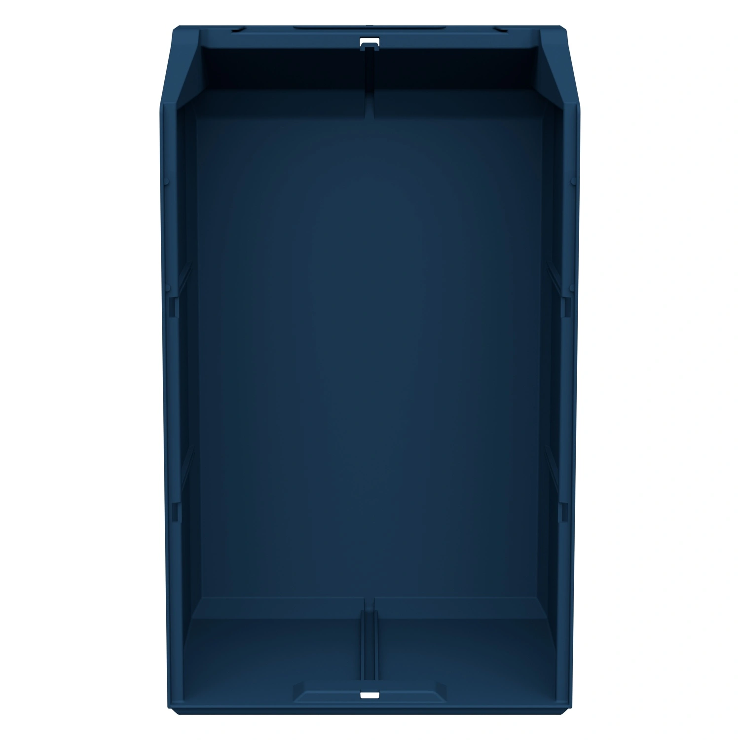 Складской лоток Logic Store 500х300х250 мм iPlast синий индиго с отверстиями для перегородок N1 (12.407.1)